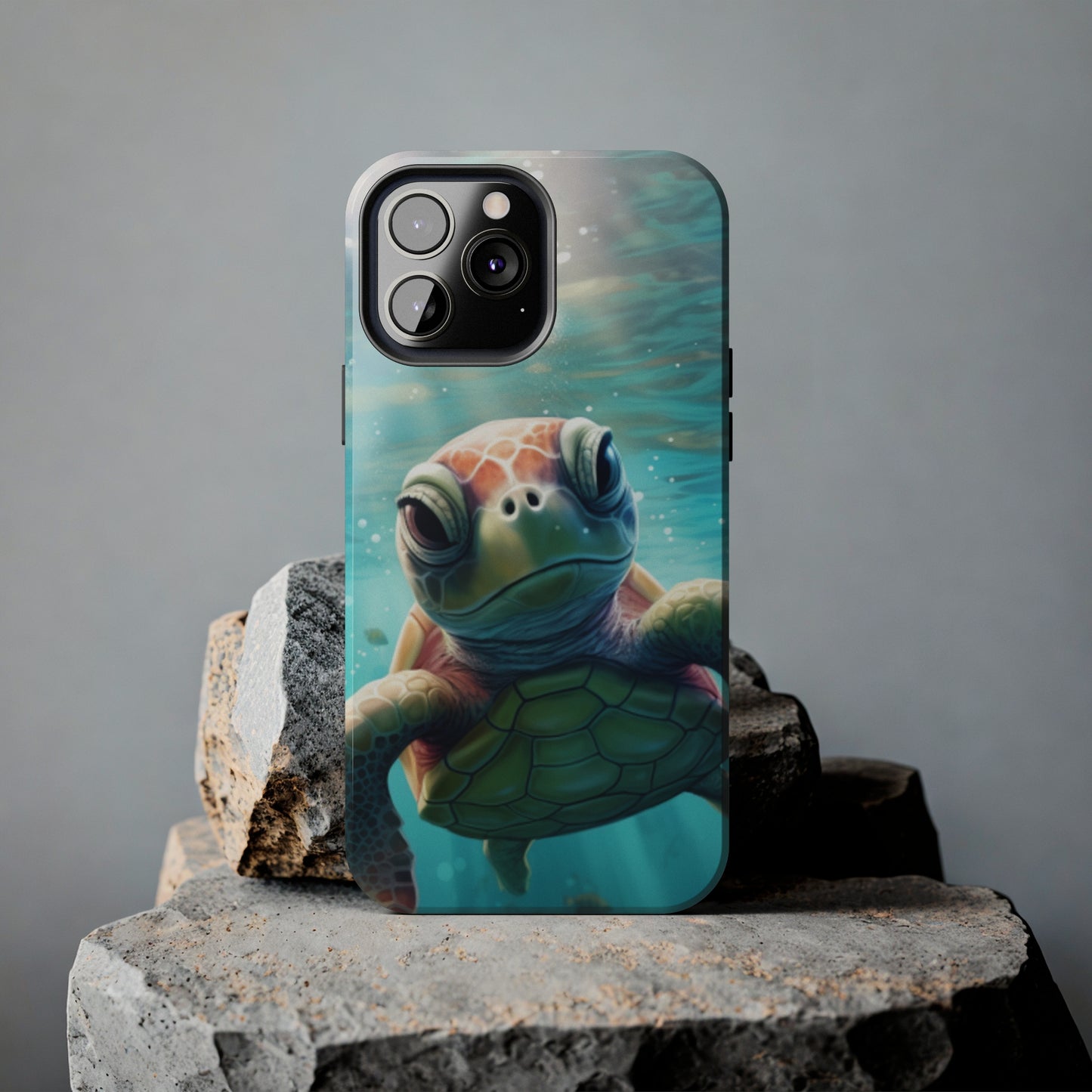 iPhone Series (Turtle In Motion) - Phone Case