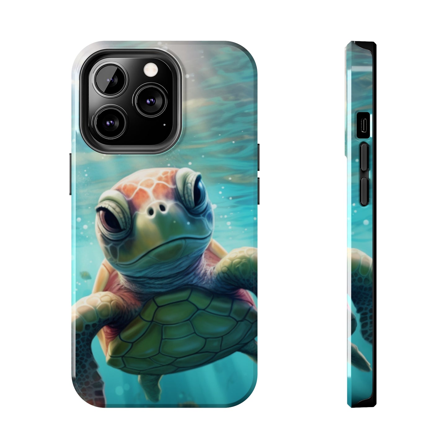 iPhone Series (Turtle In Motion) - Phone Case