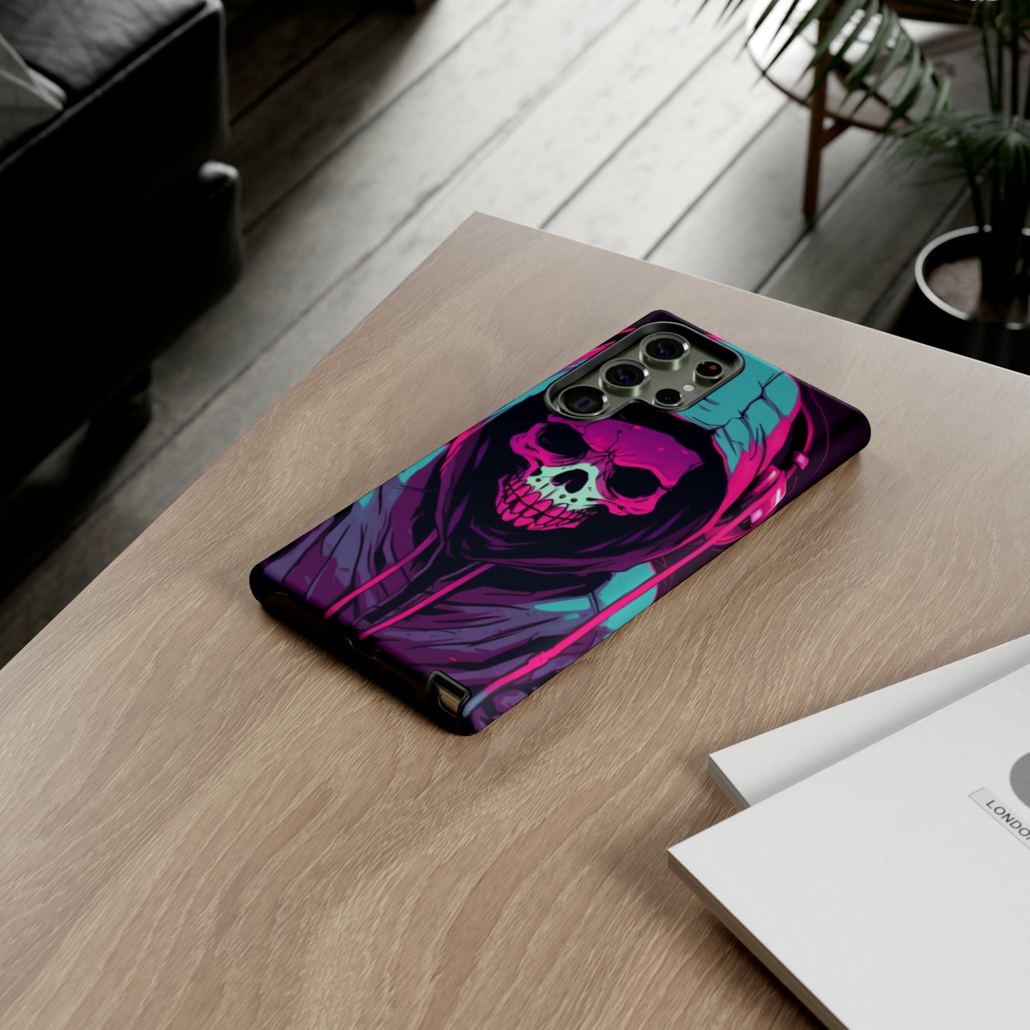 Samsung Galaxy Series (Neon Bones) - Phone Case