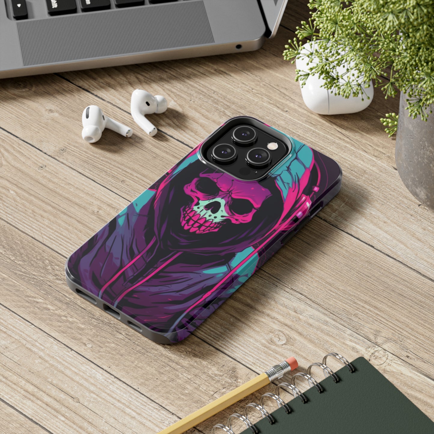 iPhone Series (Neon Bones) - Phone Case