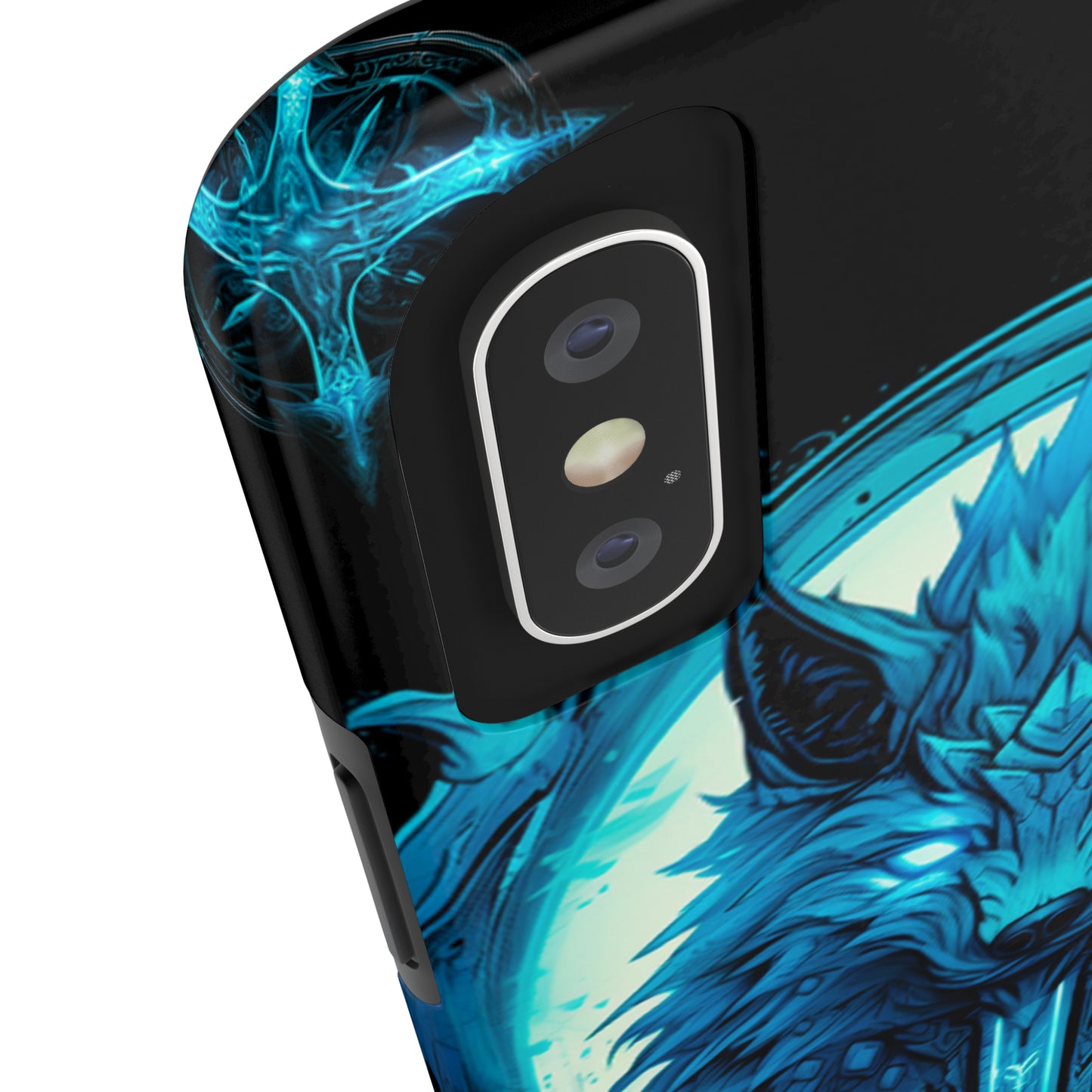 iPhone Series (Blue eyed shining wolf) - Phone Case