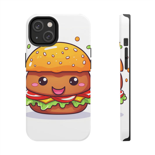 iPhone Series (Cute Burger) - Phone Case