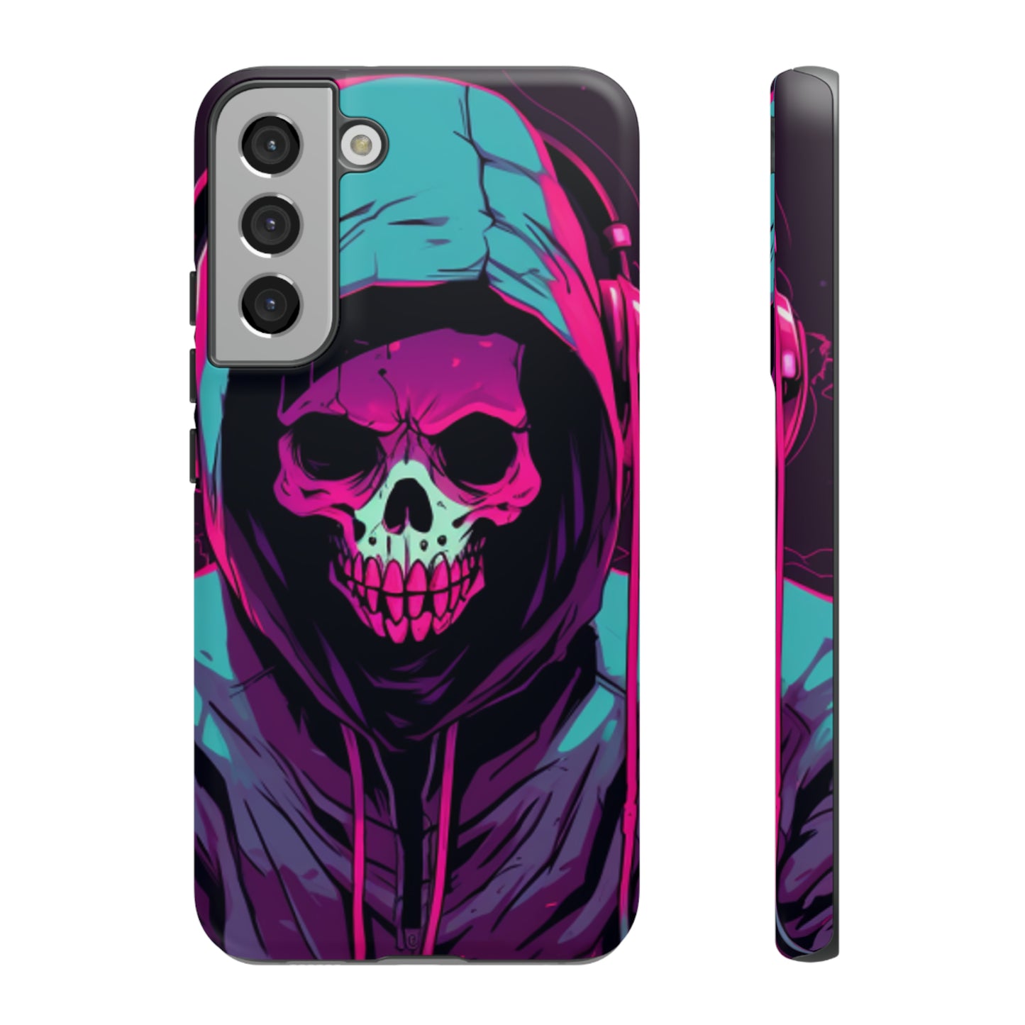 Samsung Galaxy Series (Neon Bones) - Phone Case