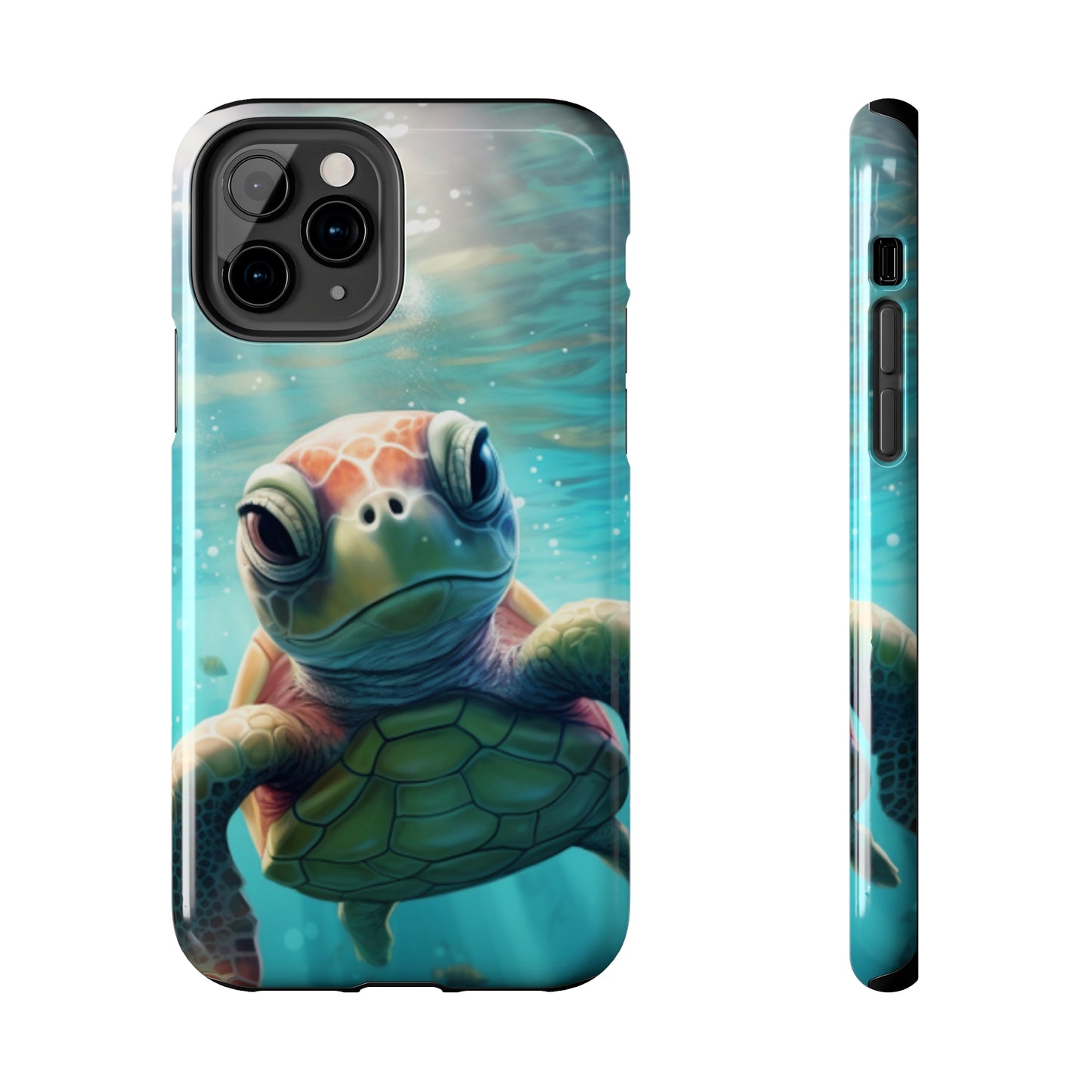 iPhone Series (Turtle In Motion) - Phone Case