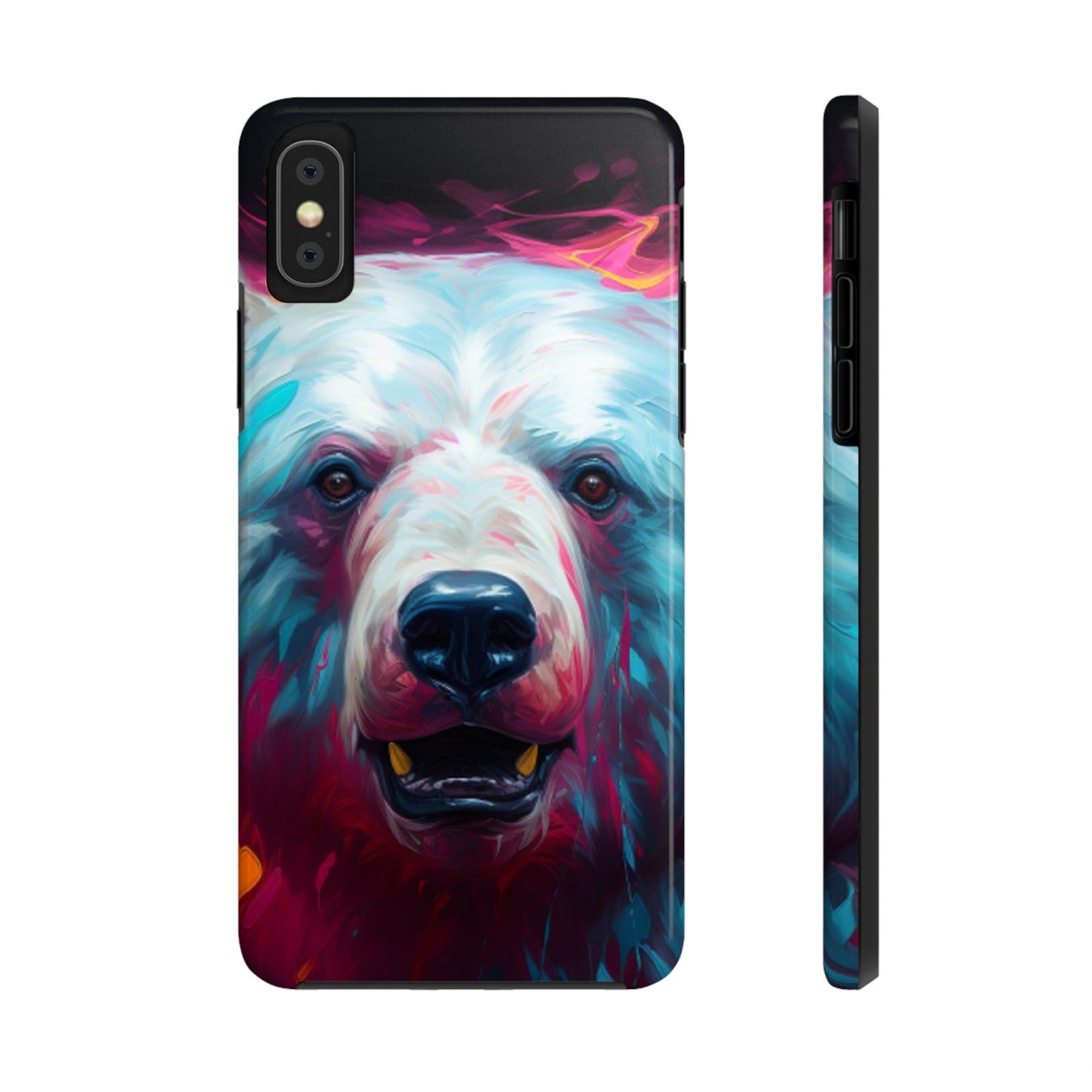 iPhone Series (Anaglyph Polar Bear) - Phone Case