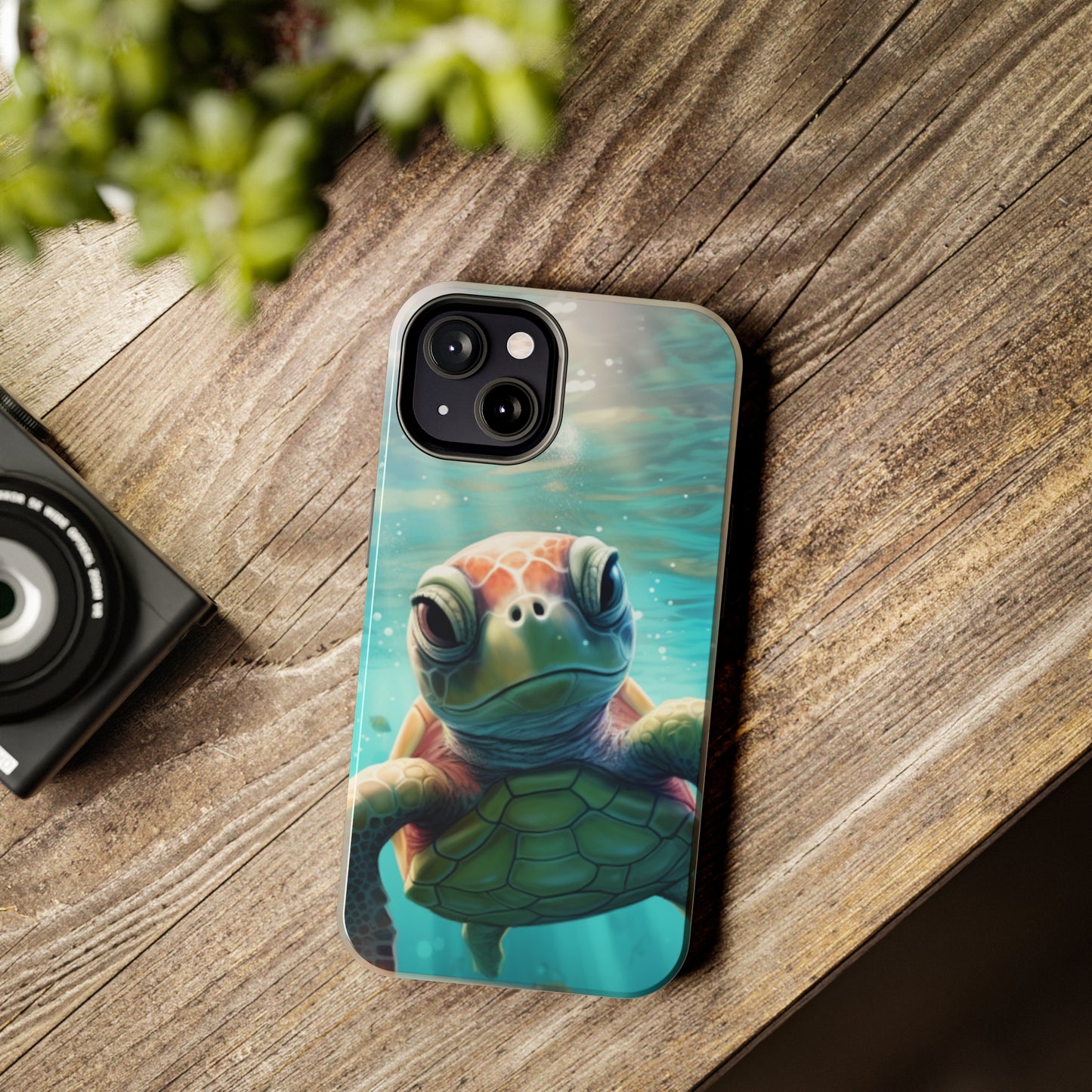 iPhone Series (Turtle In Motion) - Phone Case