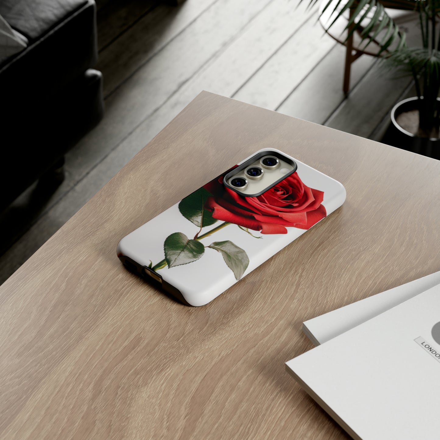 Samsung Galaxy Series (Simple Rose) - Phone Case