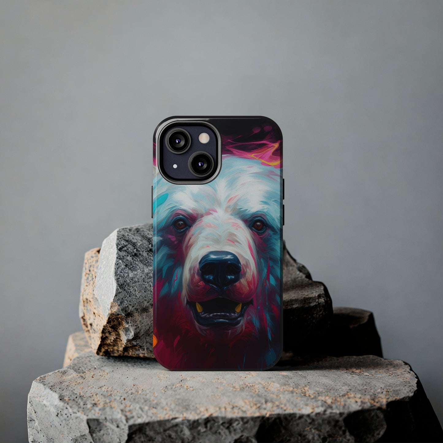 iPhone Series (Anaglyph Polar Bear) - Phone Case