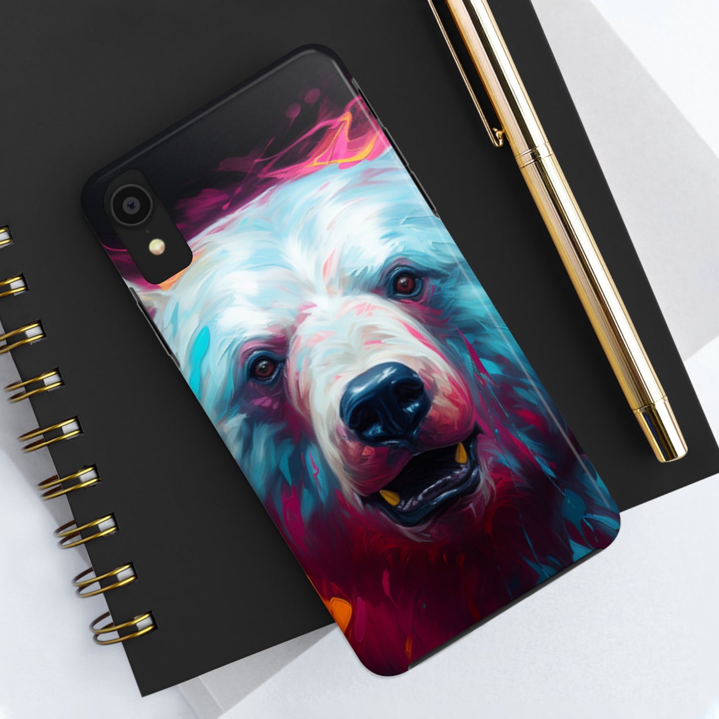 iPhone Series (Anaglyph Polar Bear) - Phone Case