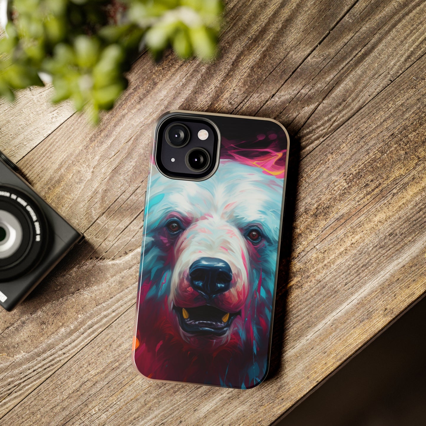 iPhone Series (Anaglyph Polar Bear) - Phone Case