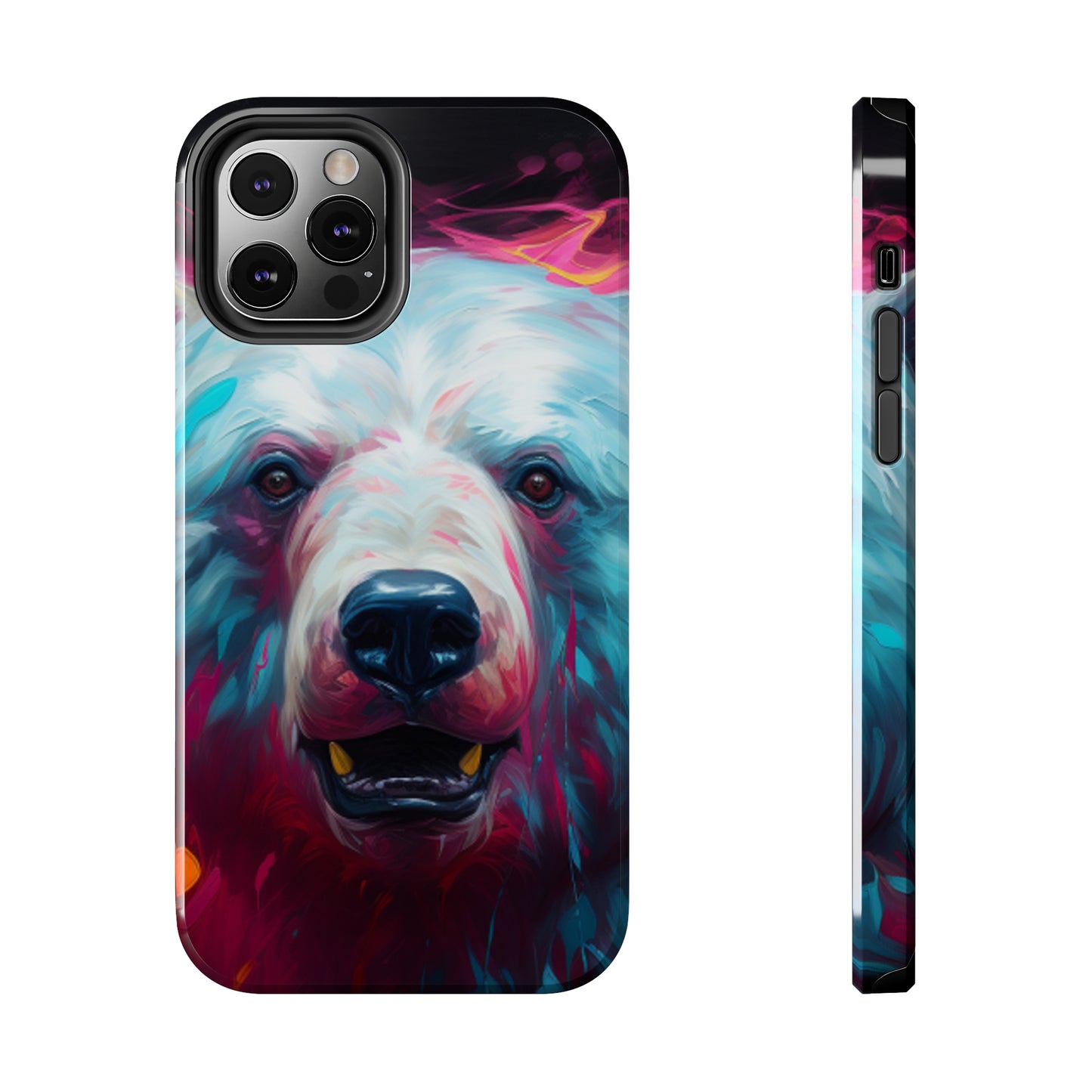 iPhone Series (Anaglyph Polar Bear) - Phone Case