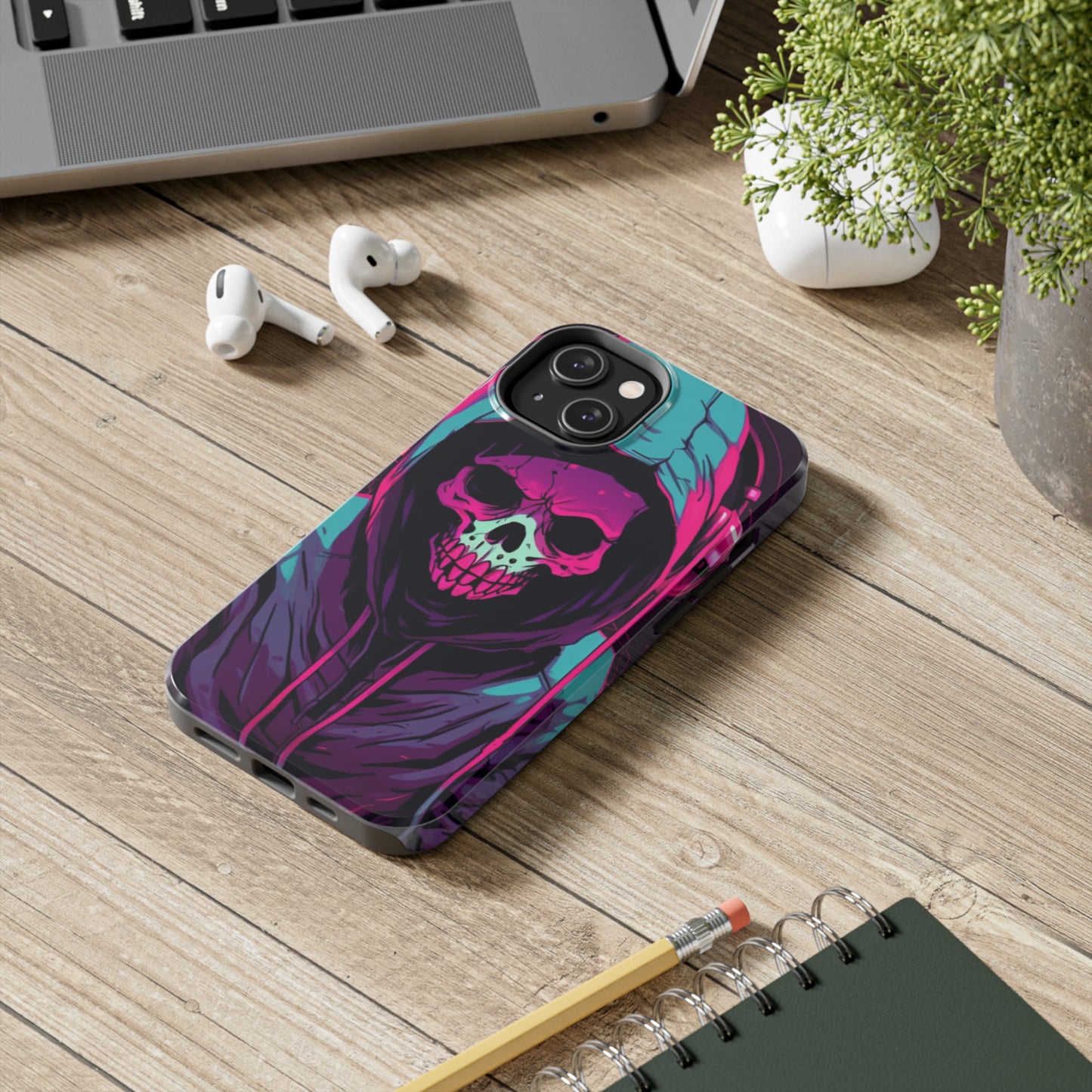 iPhone Series (Neon Bones) - Phone Case