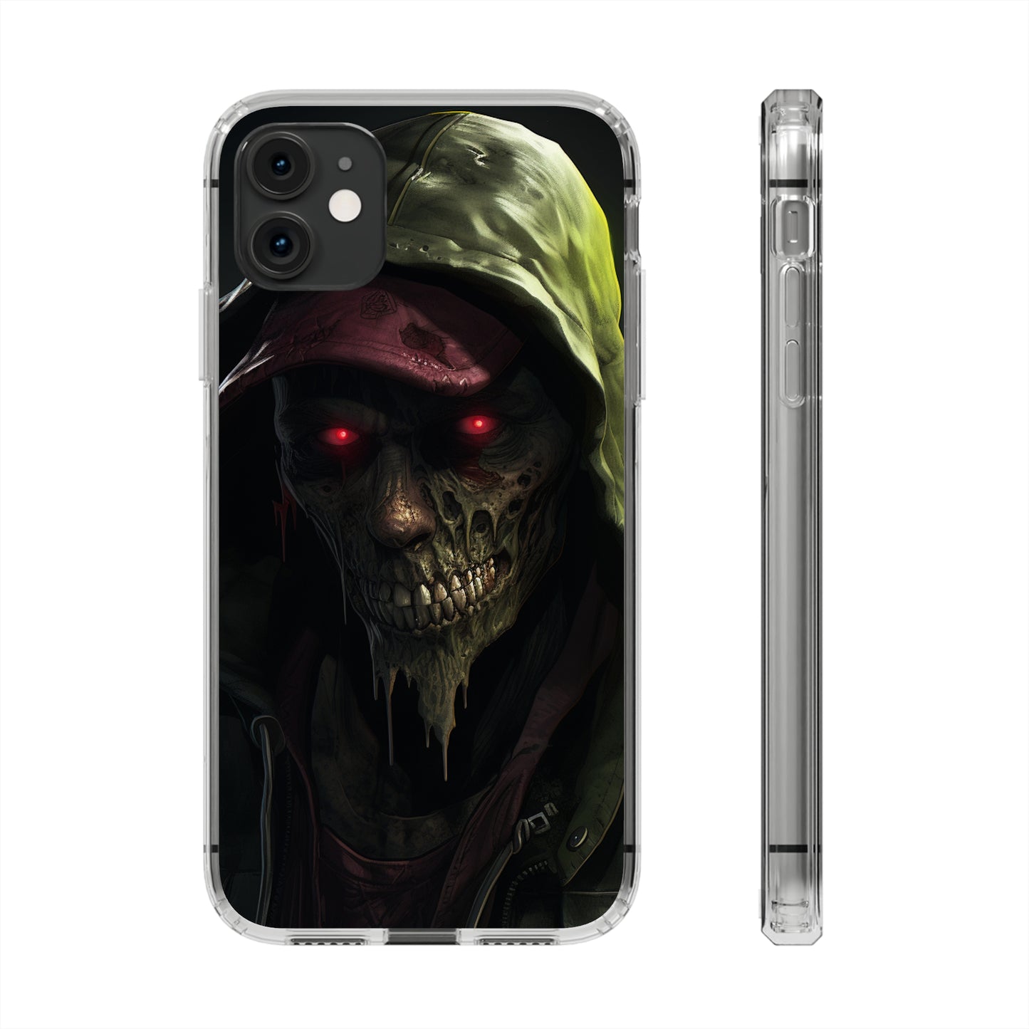 iPhone Series (Zombified) - Clear Phone Case