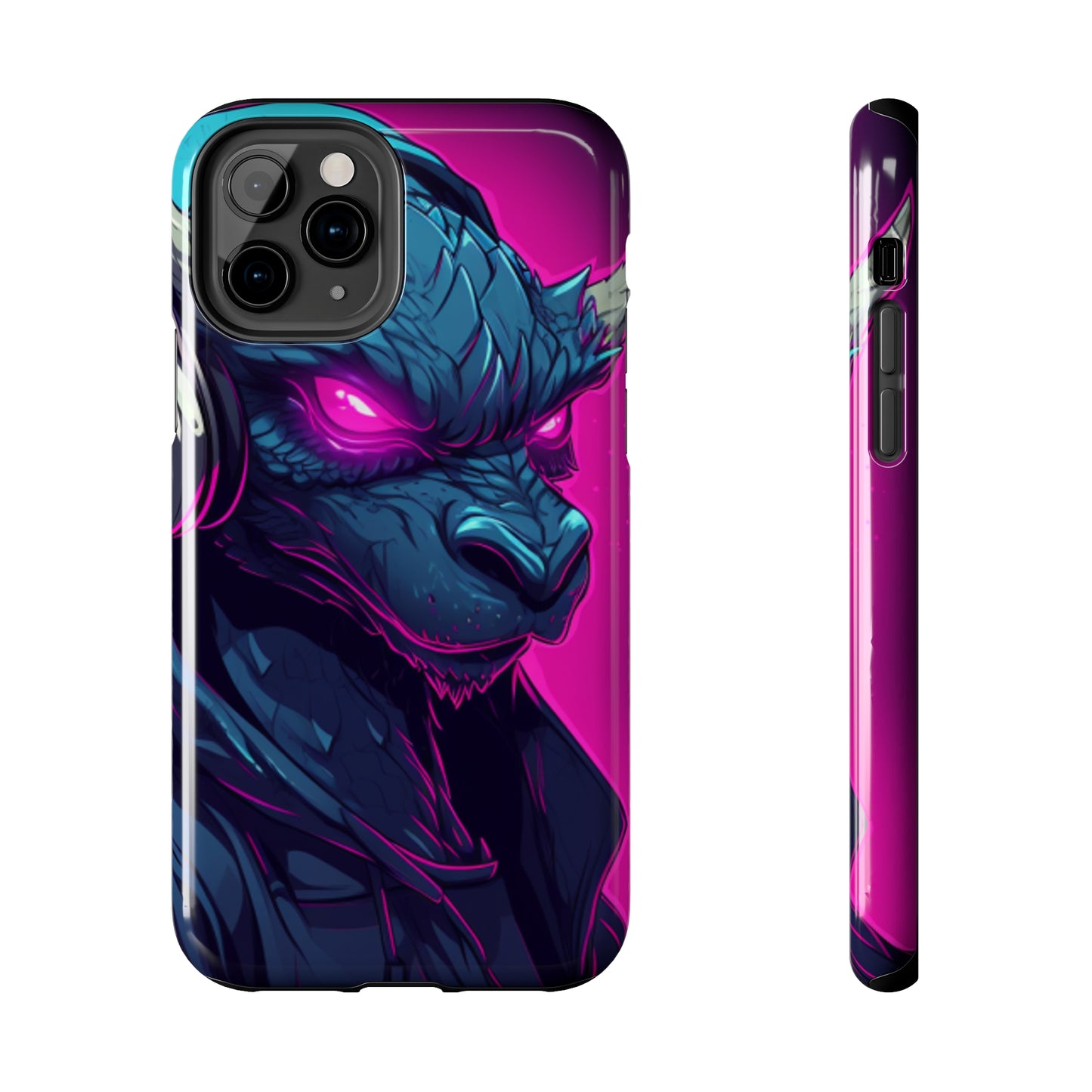 iPhone Series (Synthwave Dragon) - Phone Case