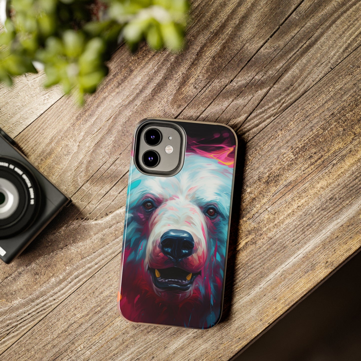 iPhone Series (Anaglyph Polar Bear) - Phone Case