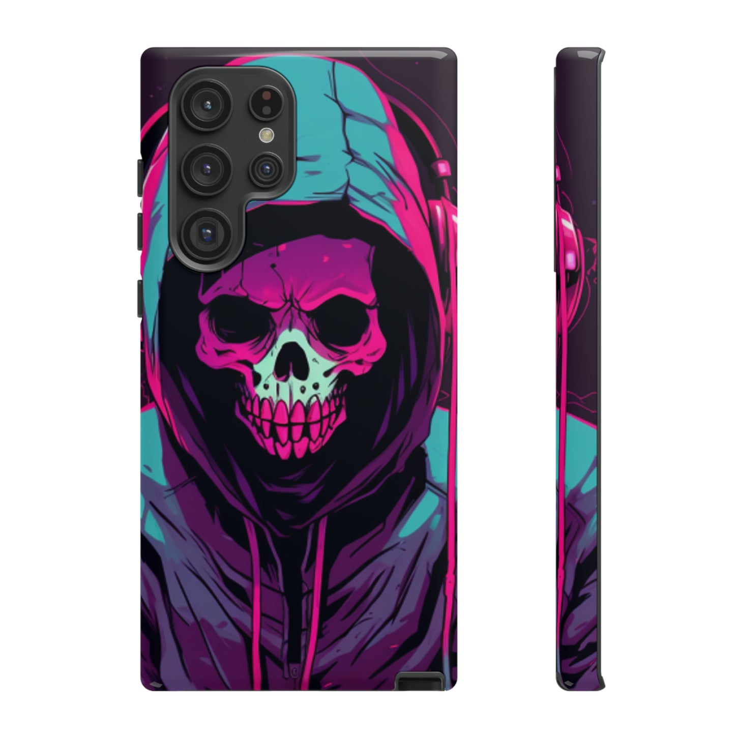 Samsung Galaxy Series (Neon Bones) - Phone Case