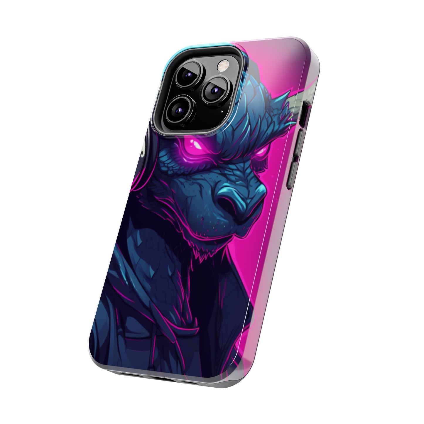 iPhone Series (Synthwave Dragon) - Phone Case