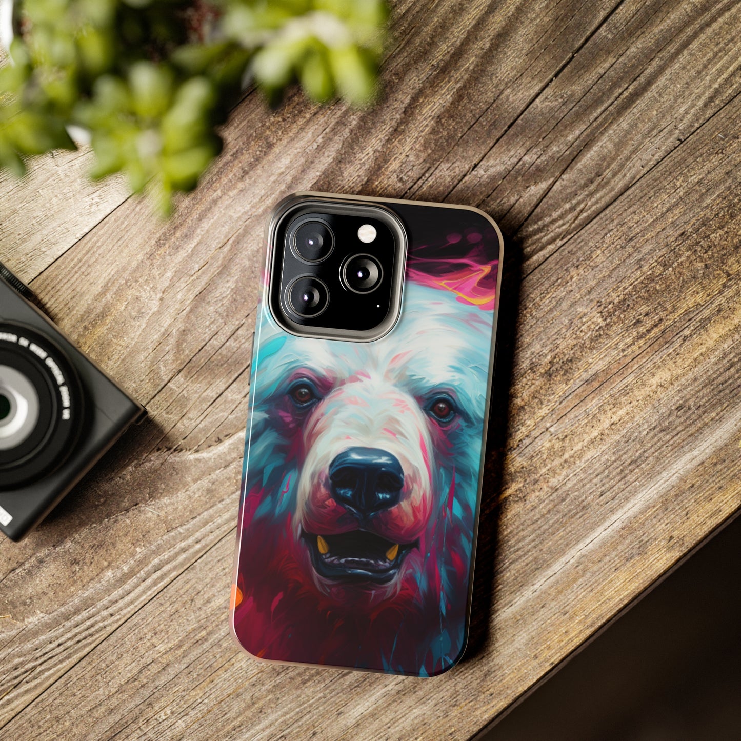 iPhone Series (Anaglyph Polar Bear) - Phone Case