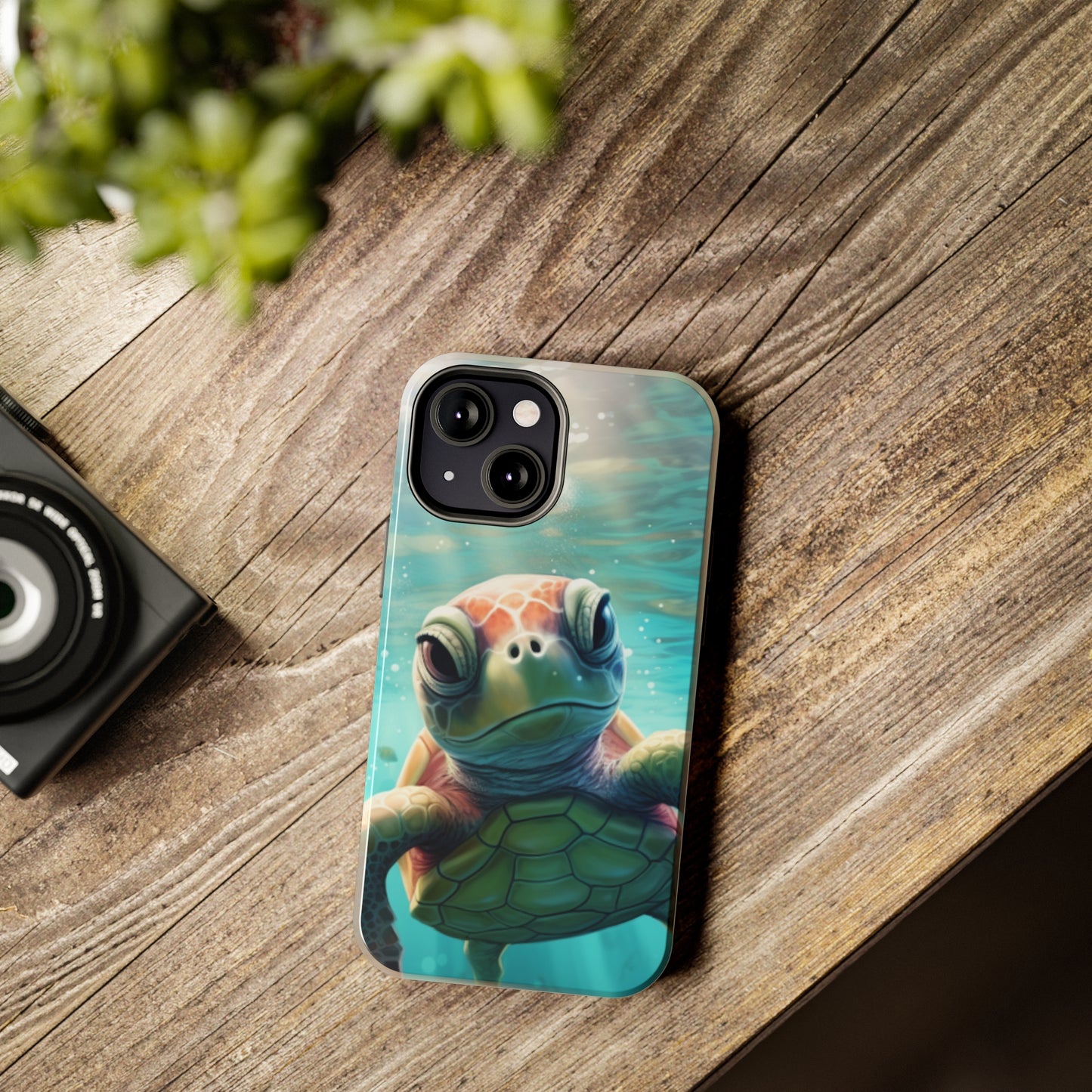 iPhone Series (Turtle In Motion) - Phone Case