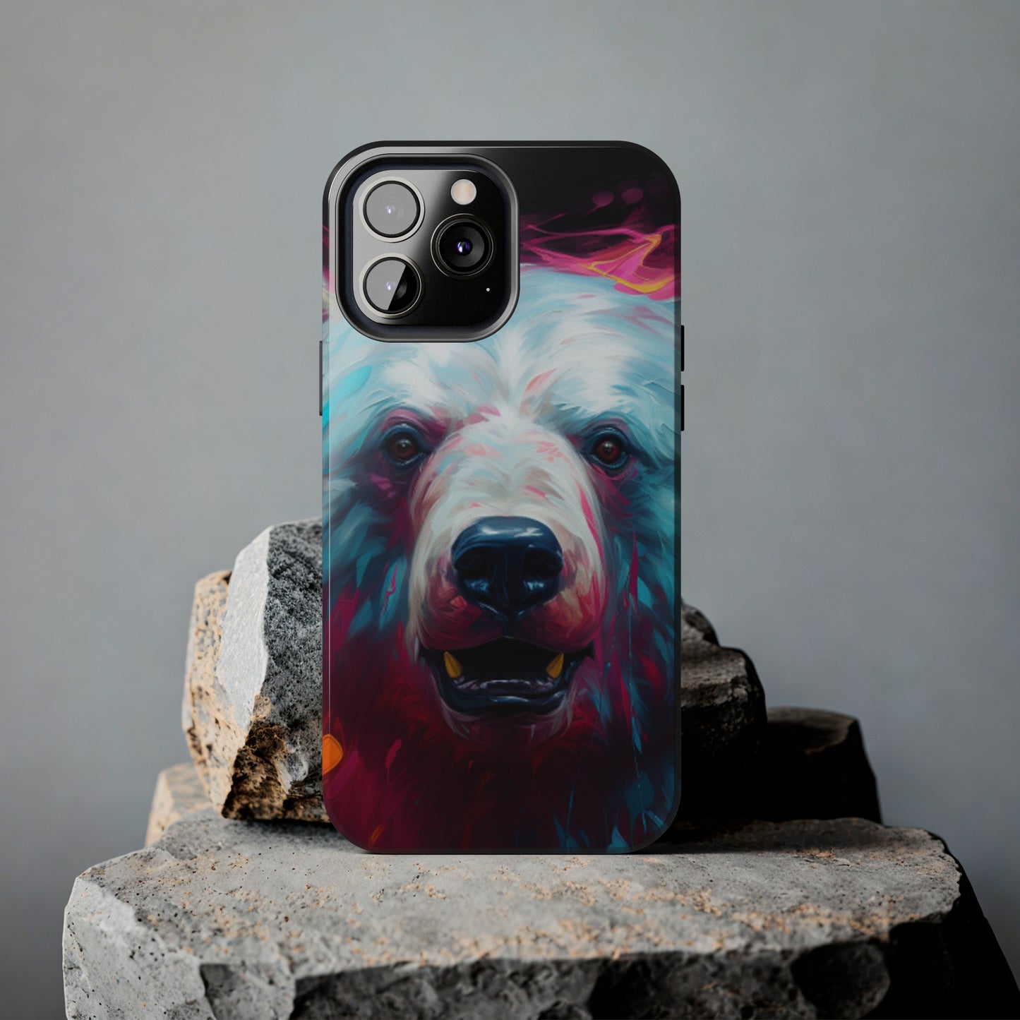 iPhone Series (Anaglyph Polar Bear) - Phone Case