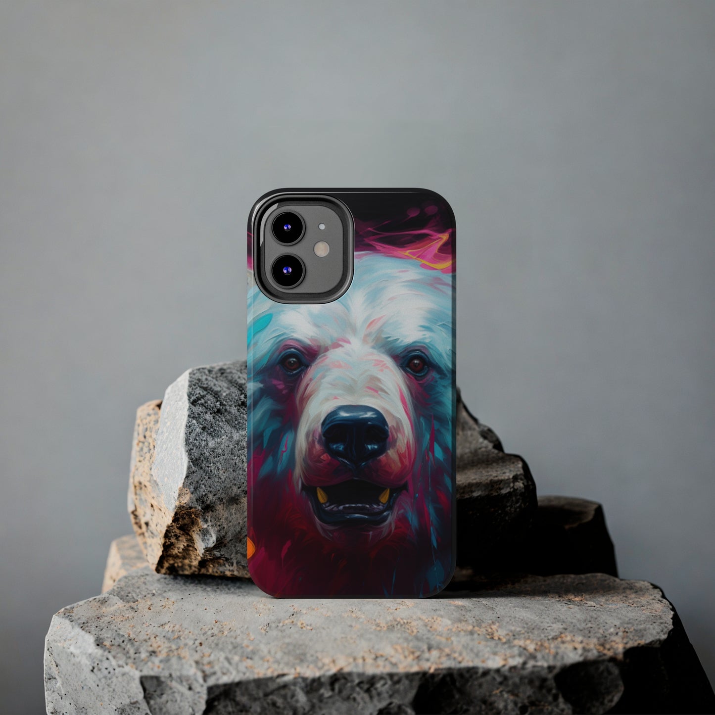 iPhone Series (Anaglyph Polar Bear) - Phone Case