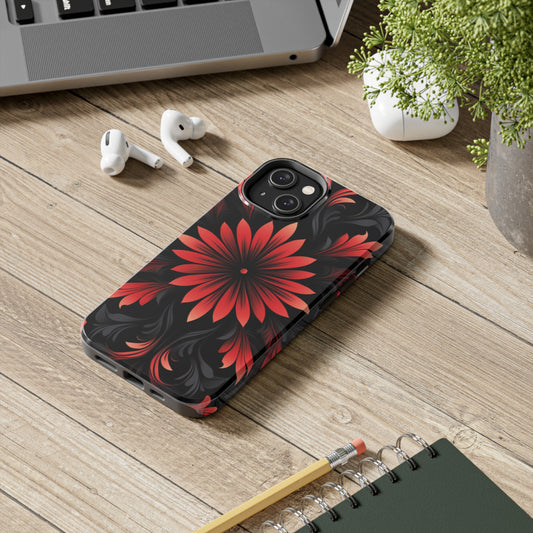 iPhone Series (Ruby Elegance) - Phone Case