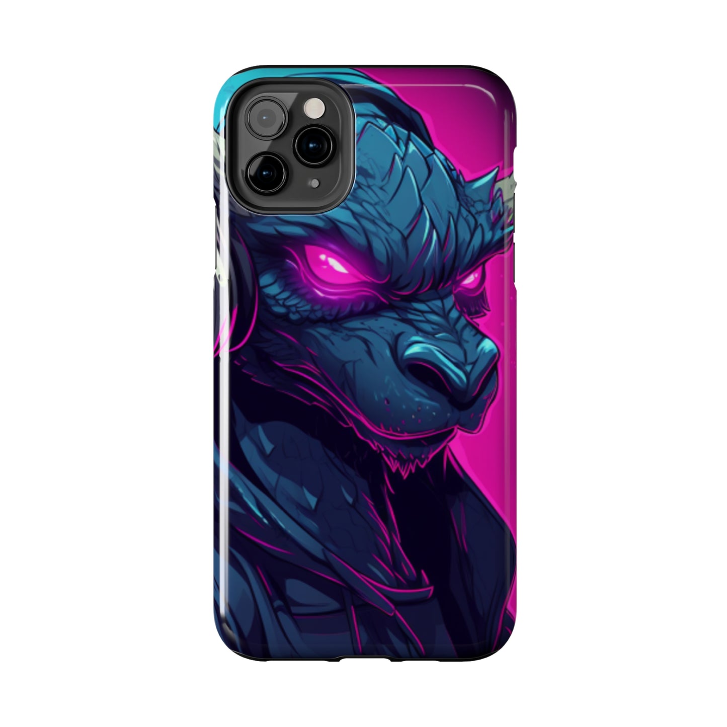 iPhone Series (Synthwave Dragon) - Phone Case