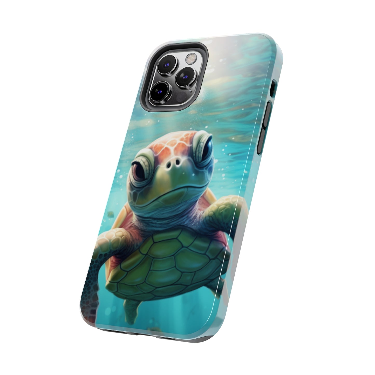 iPhone Series (Turtle In Motion) - Phone Case