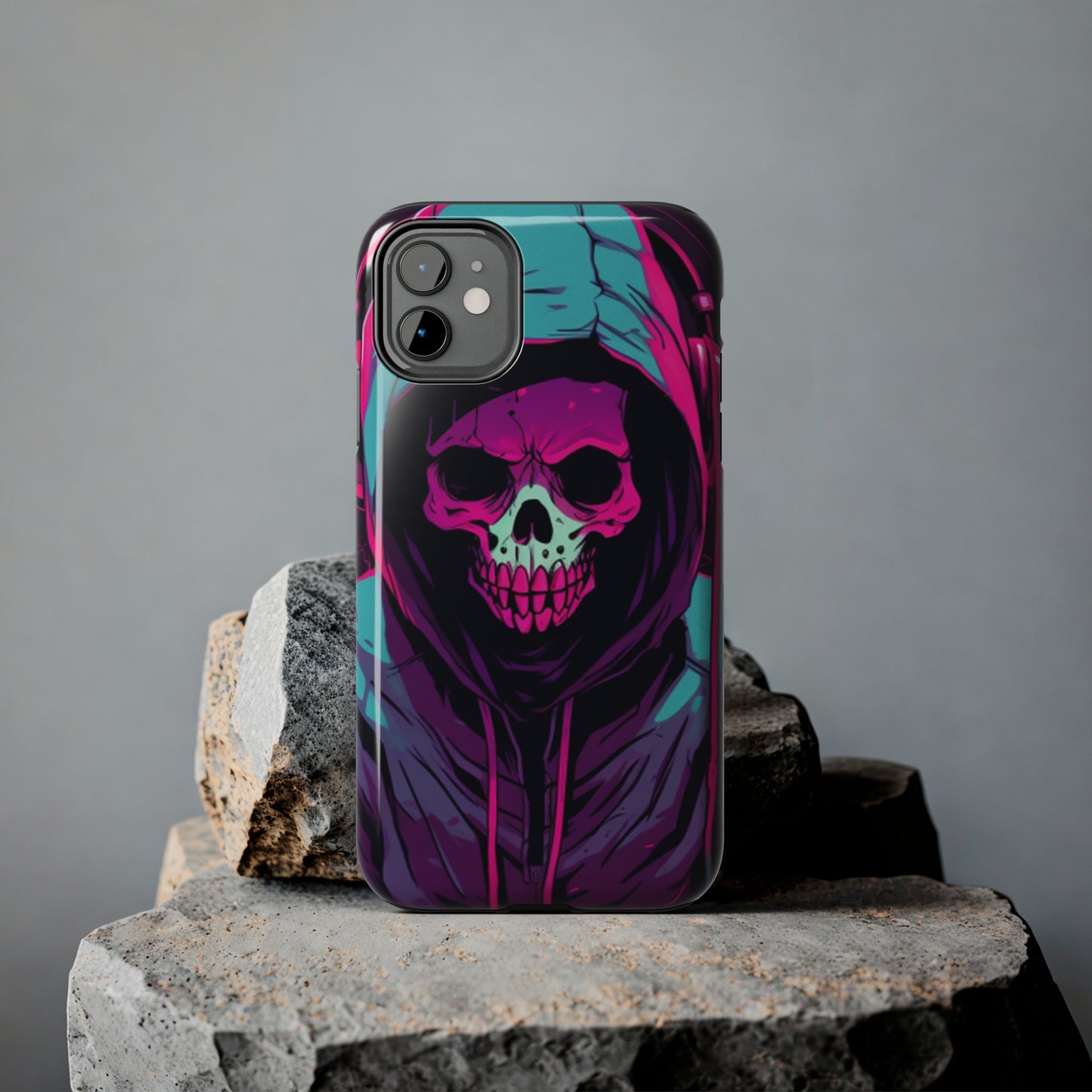 iPhone Series (Neon Bones) - Phone Case