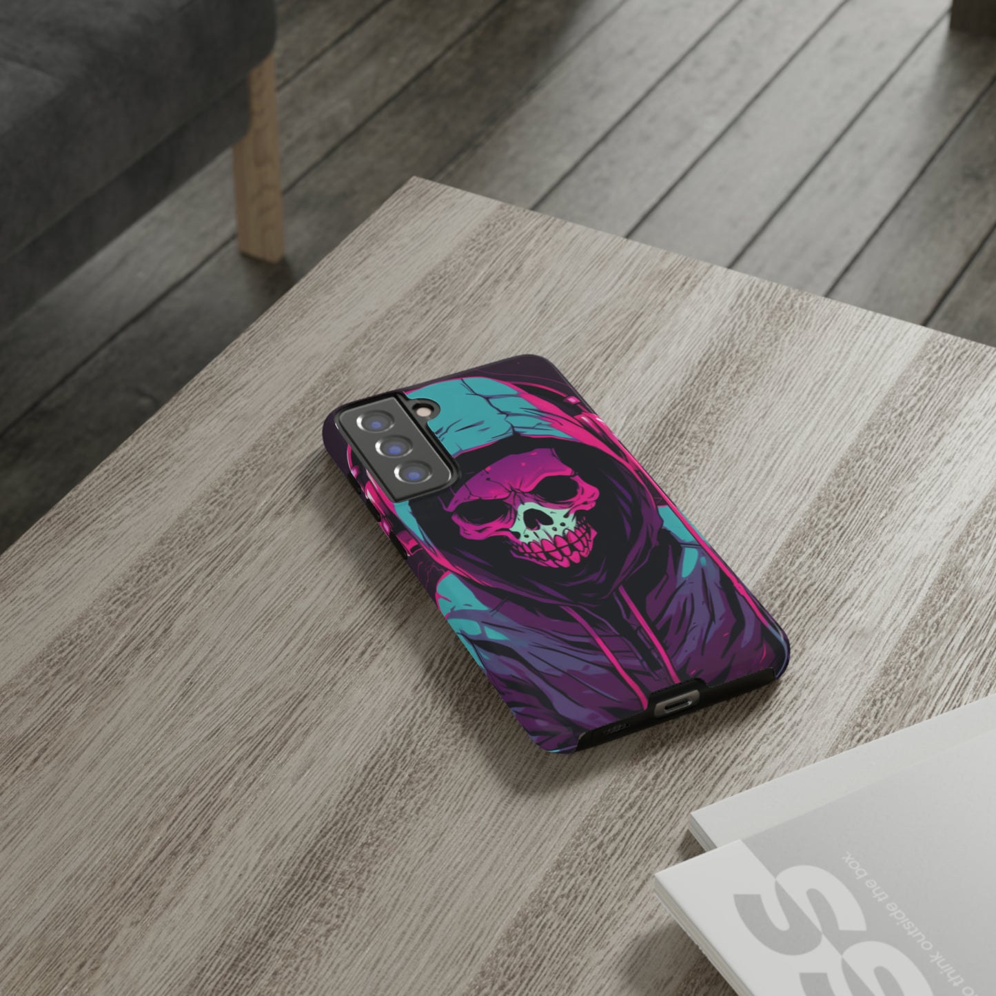 Samsung Galaxy Series (Neon Bones) - Phone Case