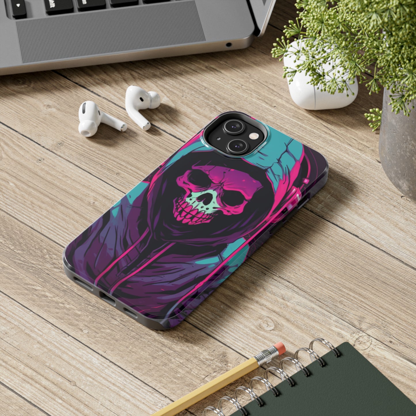 iPhone Series (Neon Bones) - Phone Case