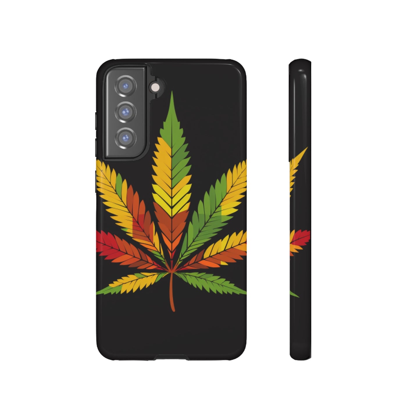 Samsung Galaxy Series (Reggae Leaf) - Phone Case