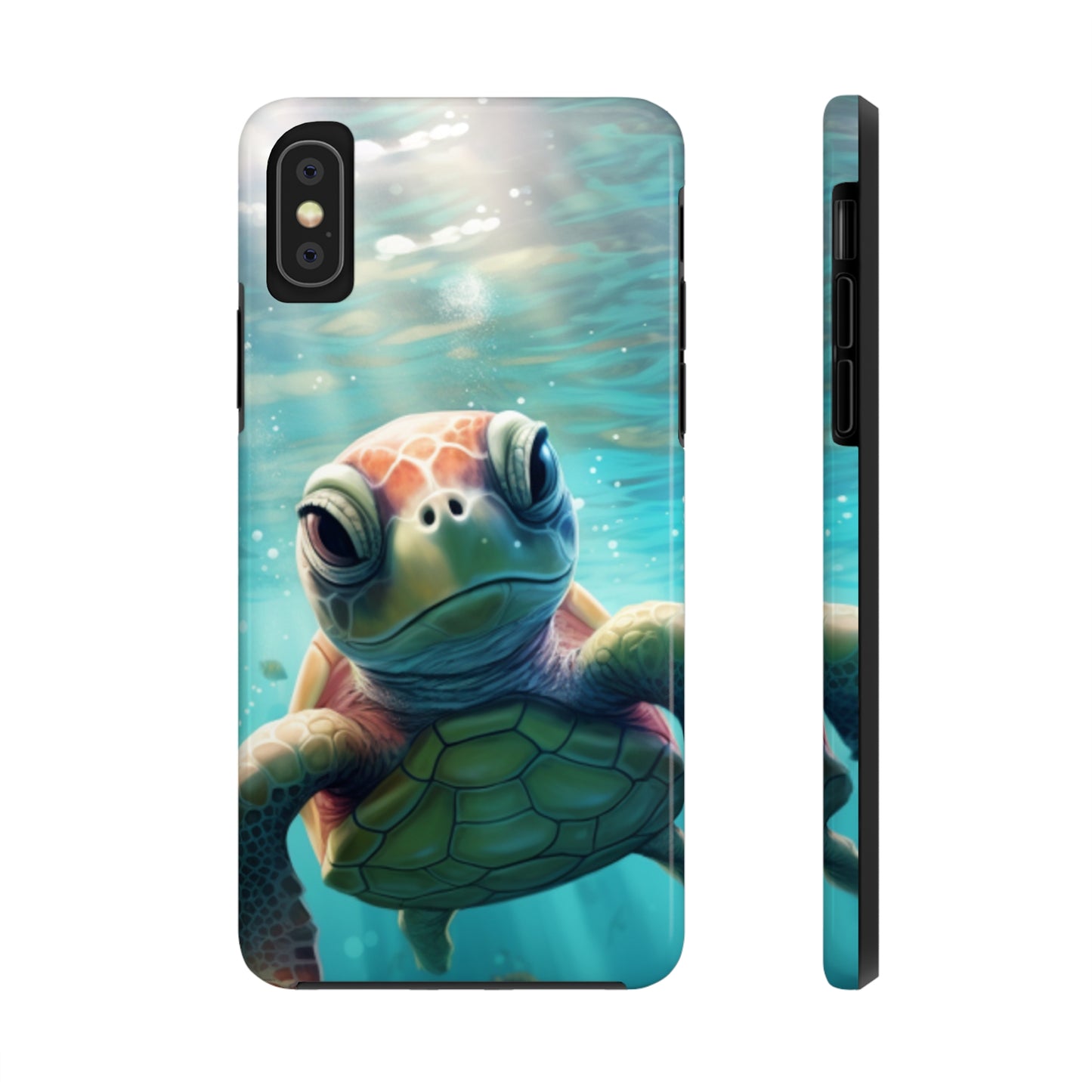 iPhone Series (Turtle In Motion) - Phone Case