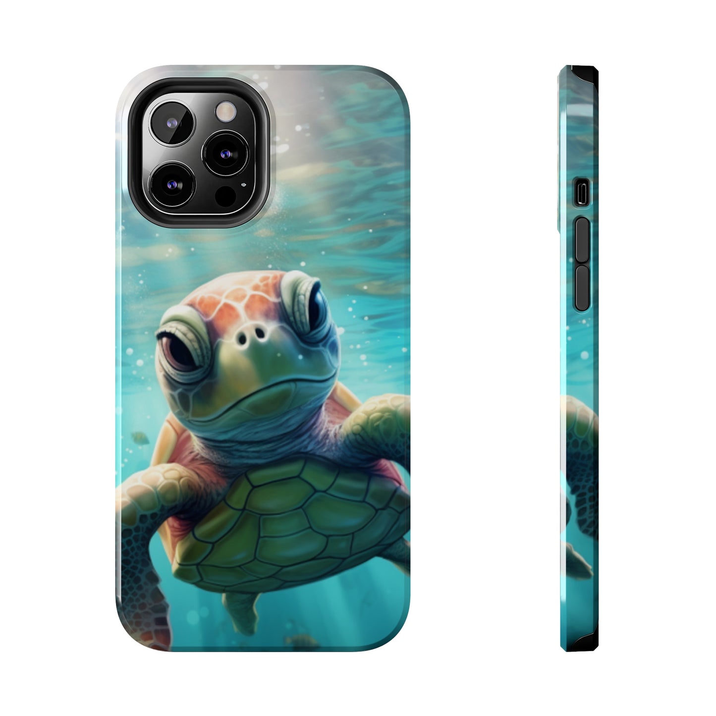 iPhone Series (Turtle In Motion) - Phone Case