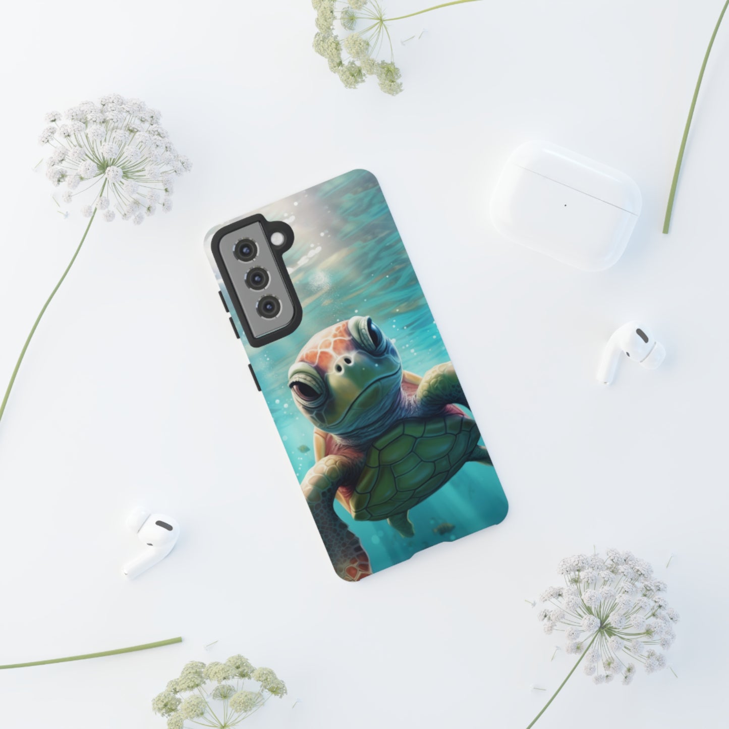 Samsung Galaxy Series (Turtle In Motion) - Phone Case