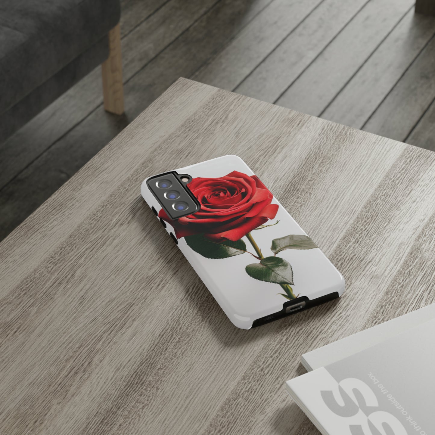 Samsung Galaxy Series (Simple Rose) - Phone Case