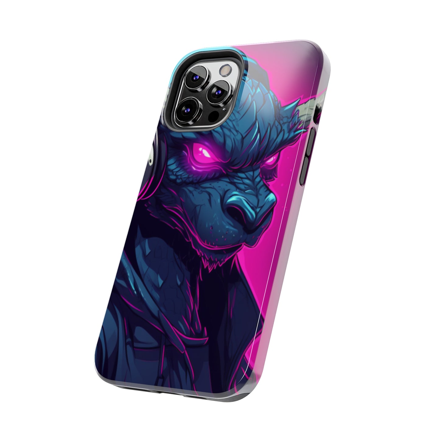 iPhone Series (Synthwave Dragon) - Phone Case