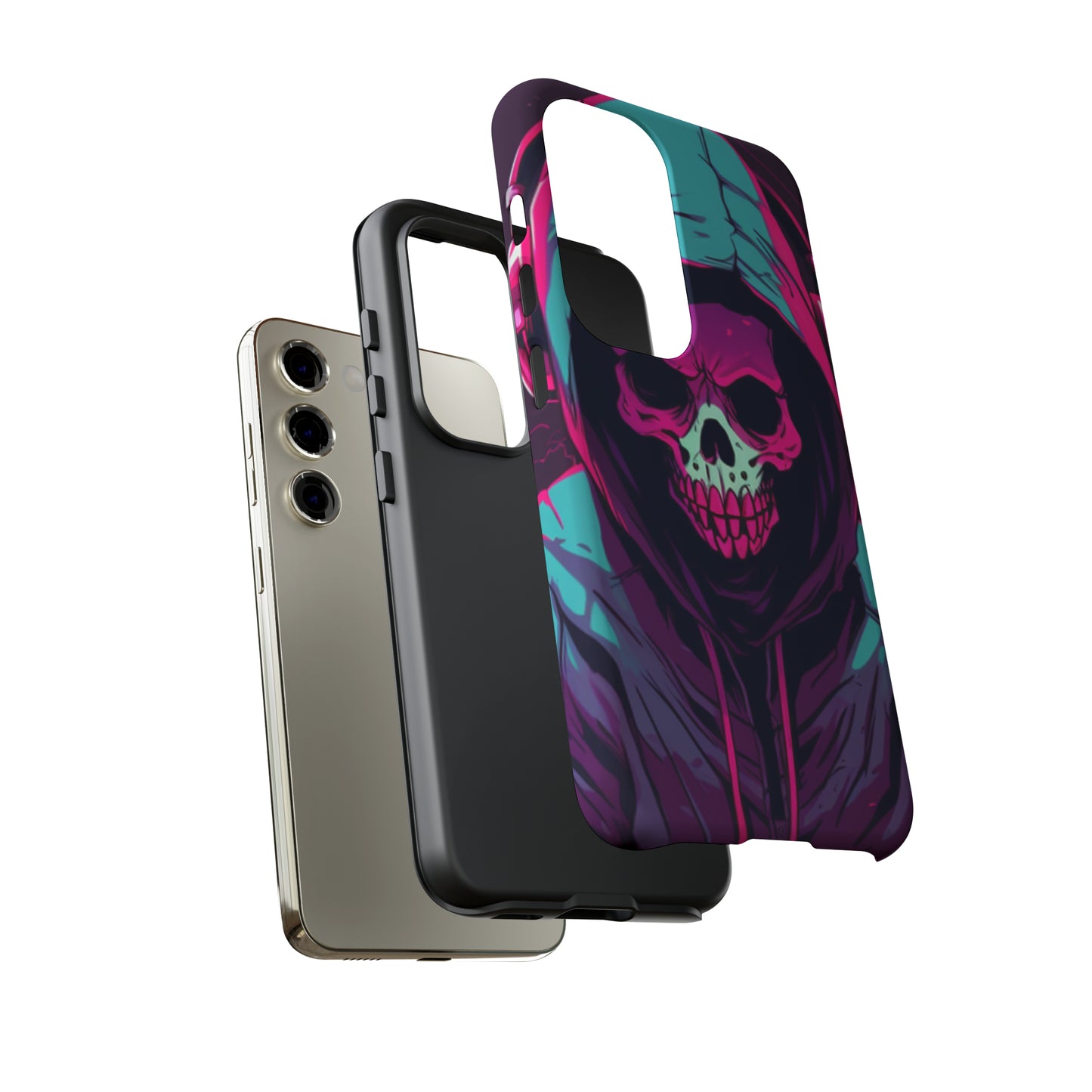 Samsung Galaxy Series (Neon Bones) - Phone Case