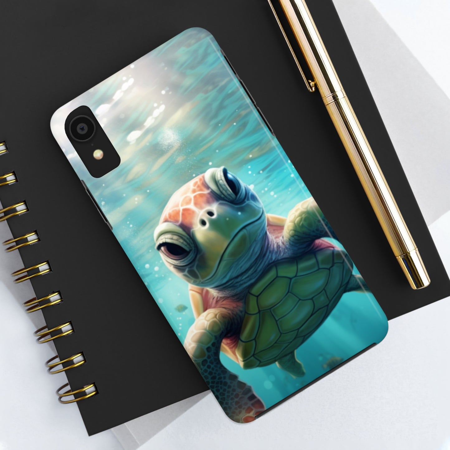 iPhone Series (Turtle In Motion) - Phone Case