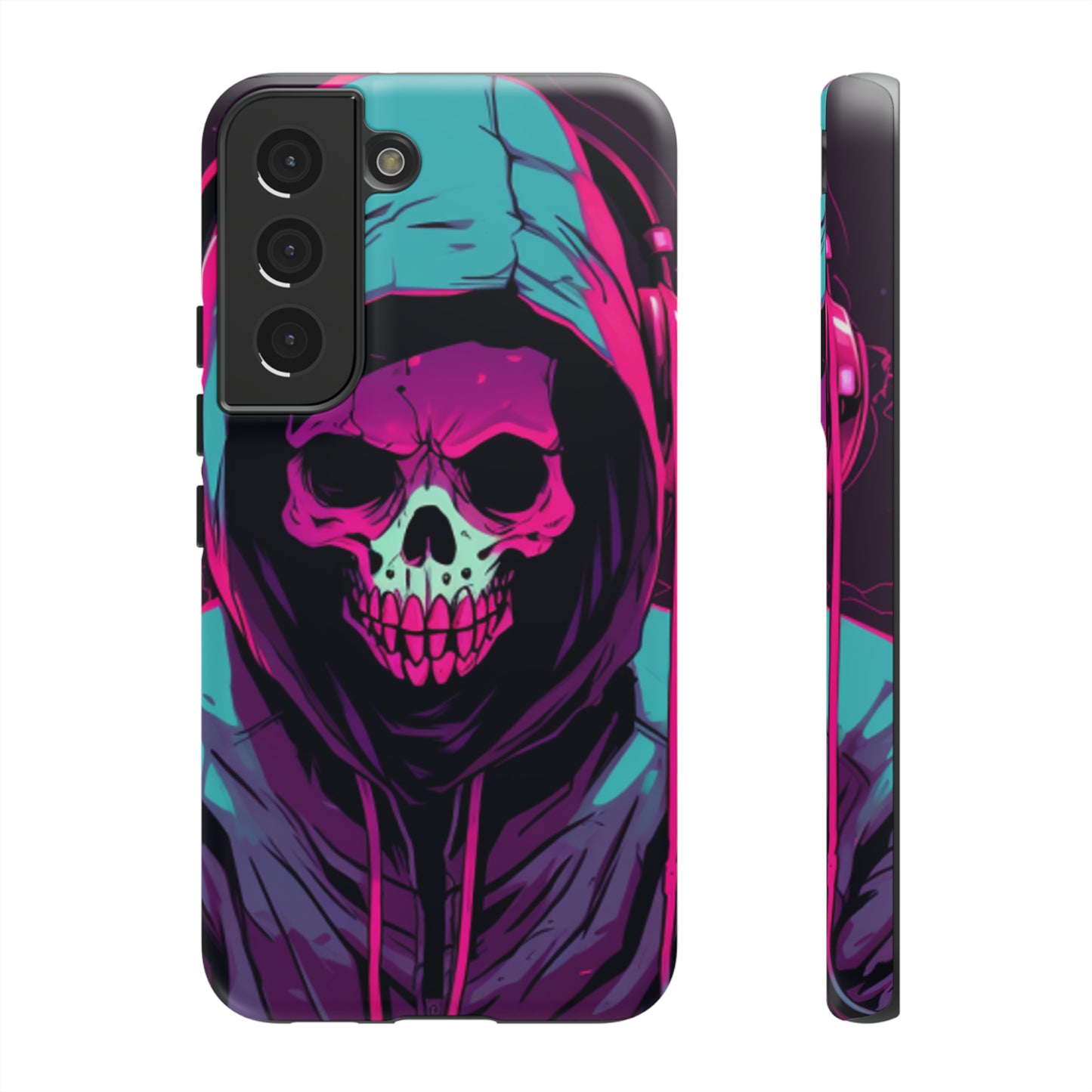 Samsung Galaxy Series (Neon Bones) - Phone Case