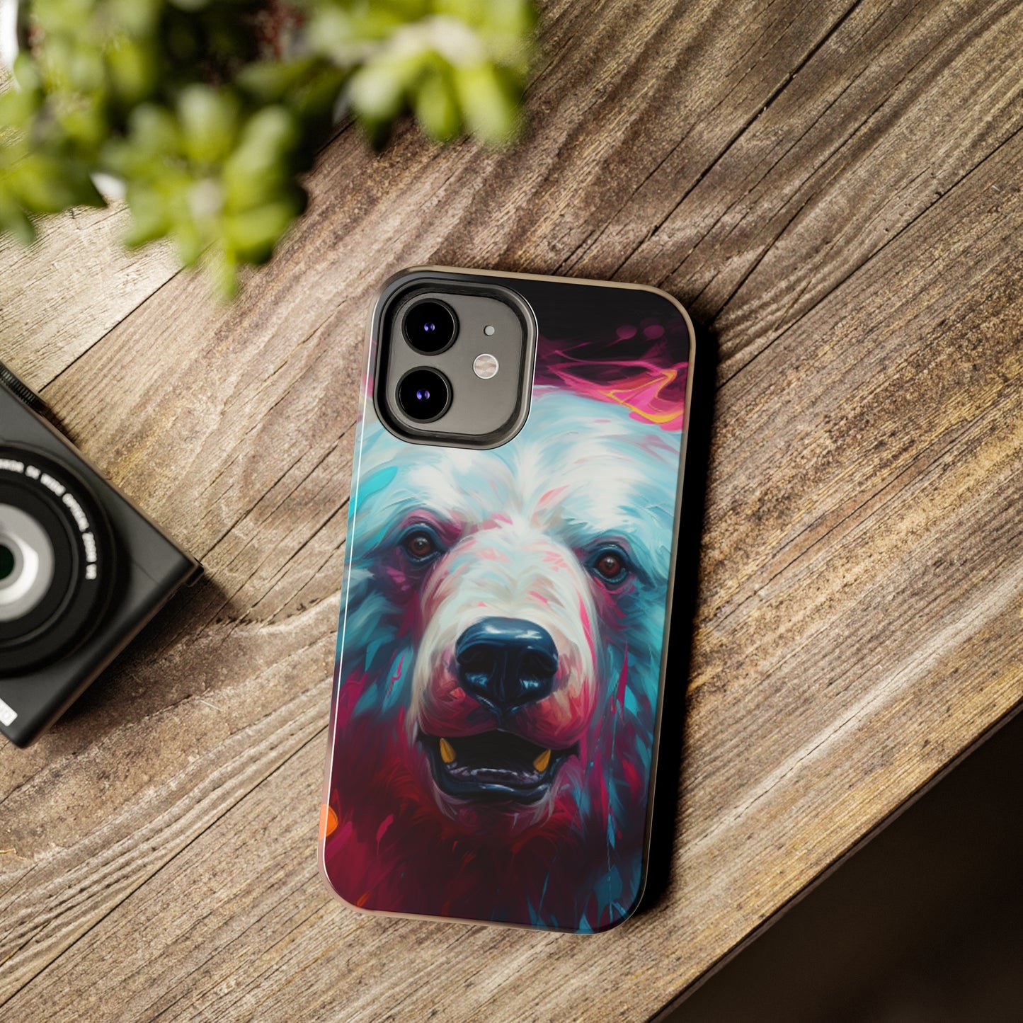 iPhone Series (Anaglyph Polar Bear) - Phone Case