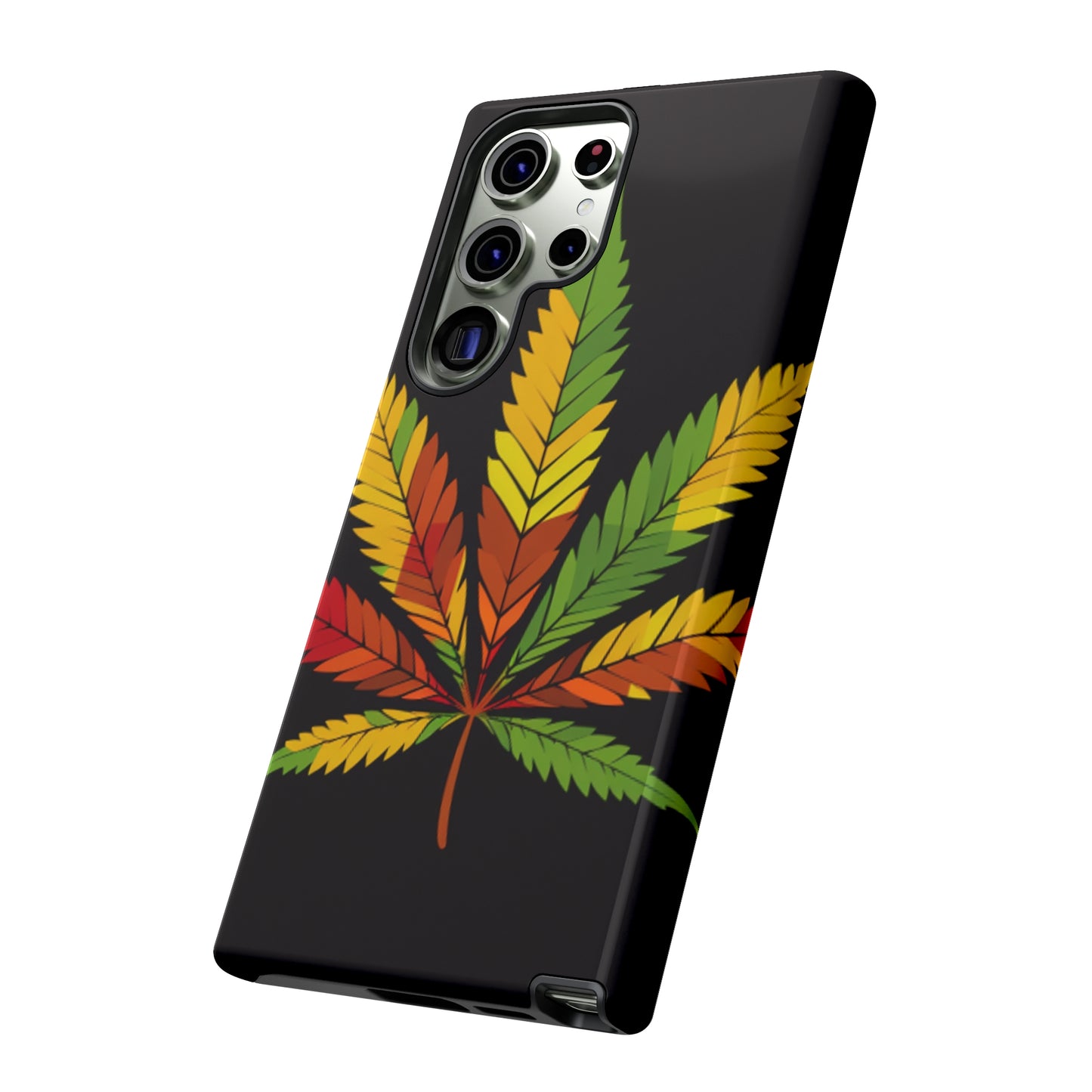 Samsung Galaxy Series (Reggae Leaf) - Phone Case