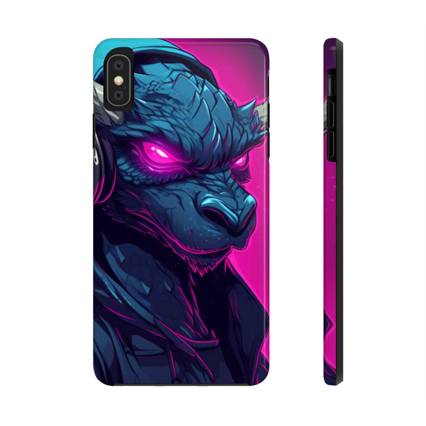 iPhone Series (Synthwave Dragon) - Phone Case