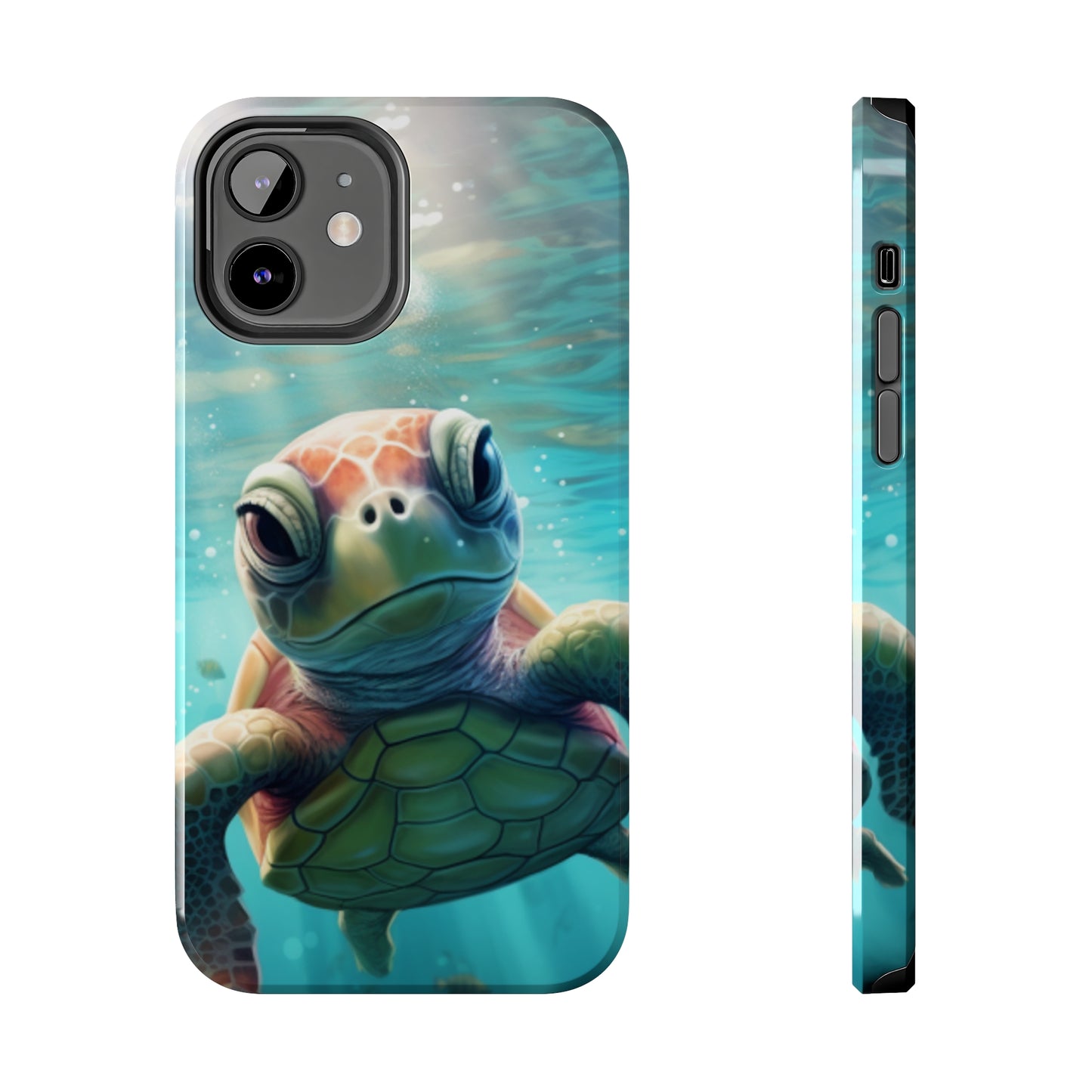 iPhone Series (Turtle In Motion) - Phone Case