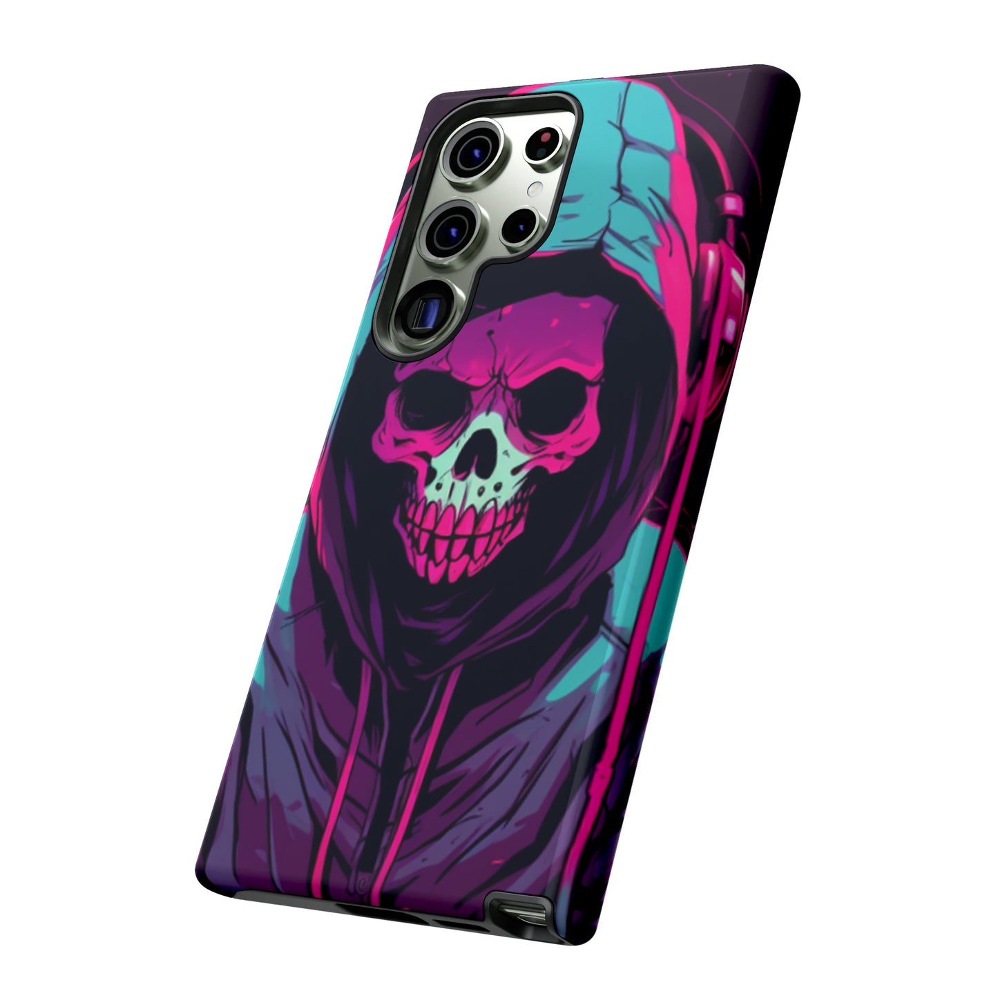 Samsung Galaxy Series (Neon Bones) - Phone Case