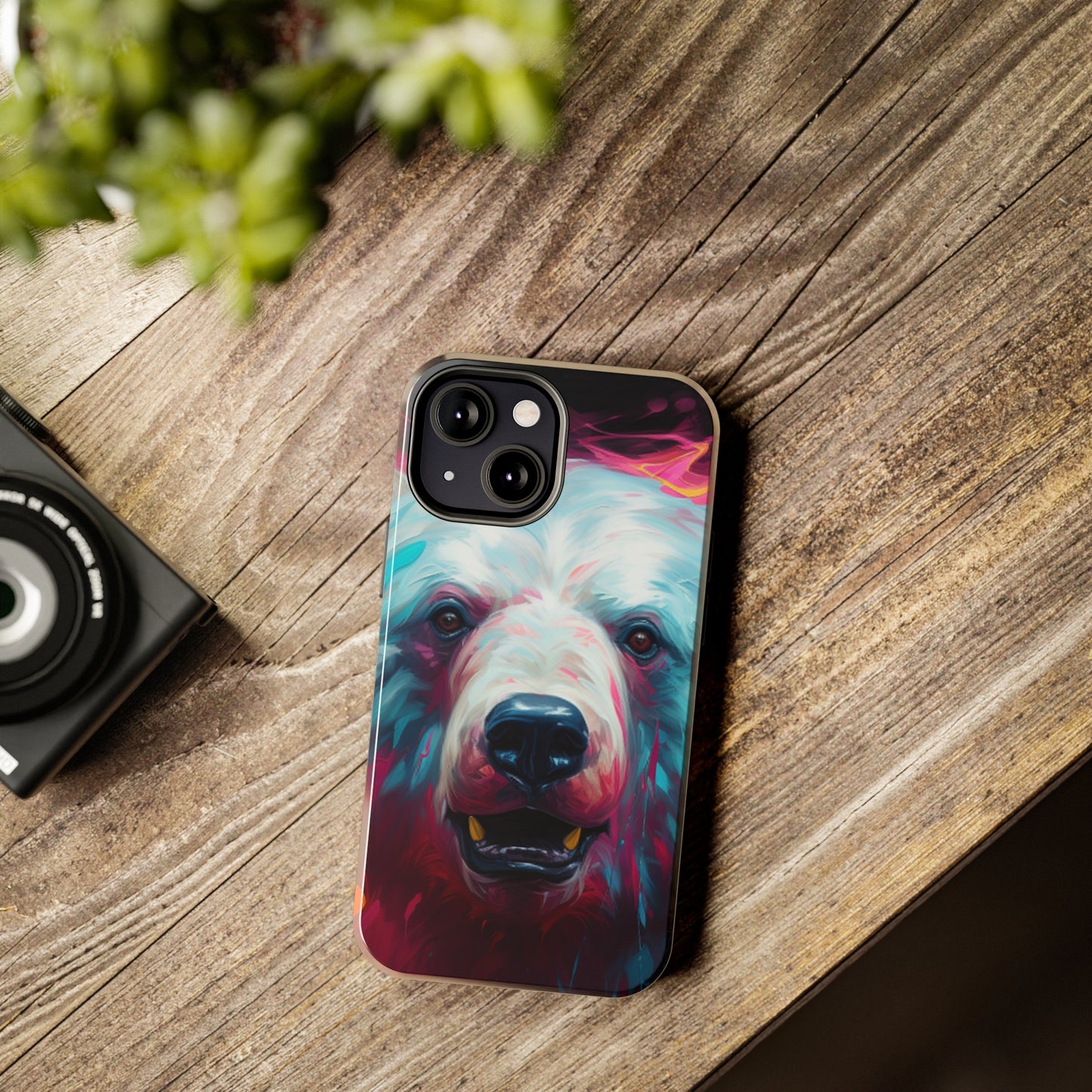 iPhone Series (Anaglyph Polar Bear) - Phone Case