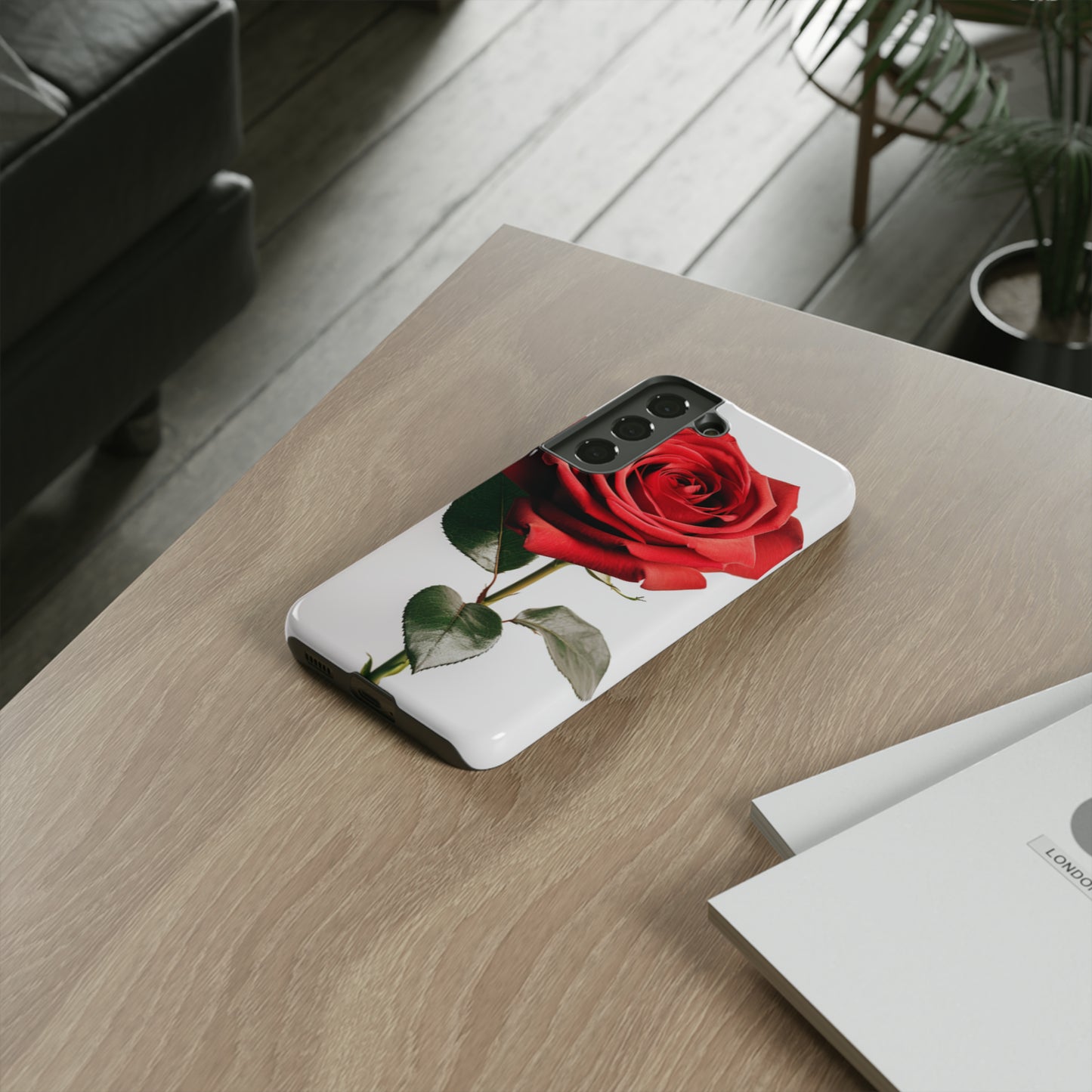 Samsung Galaxy Series (Simple Rose) - Phone Case