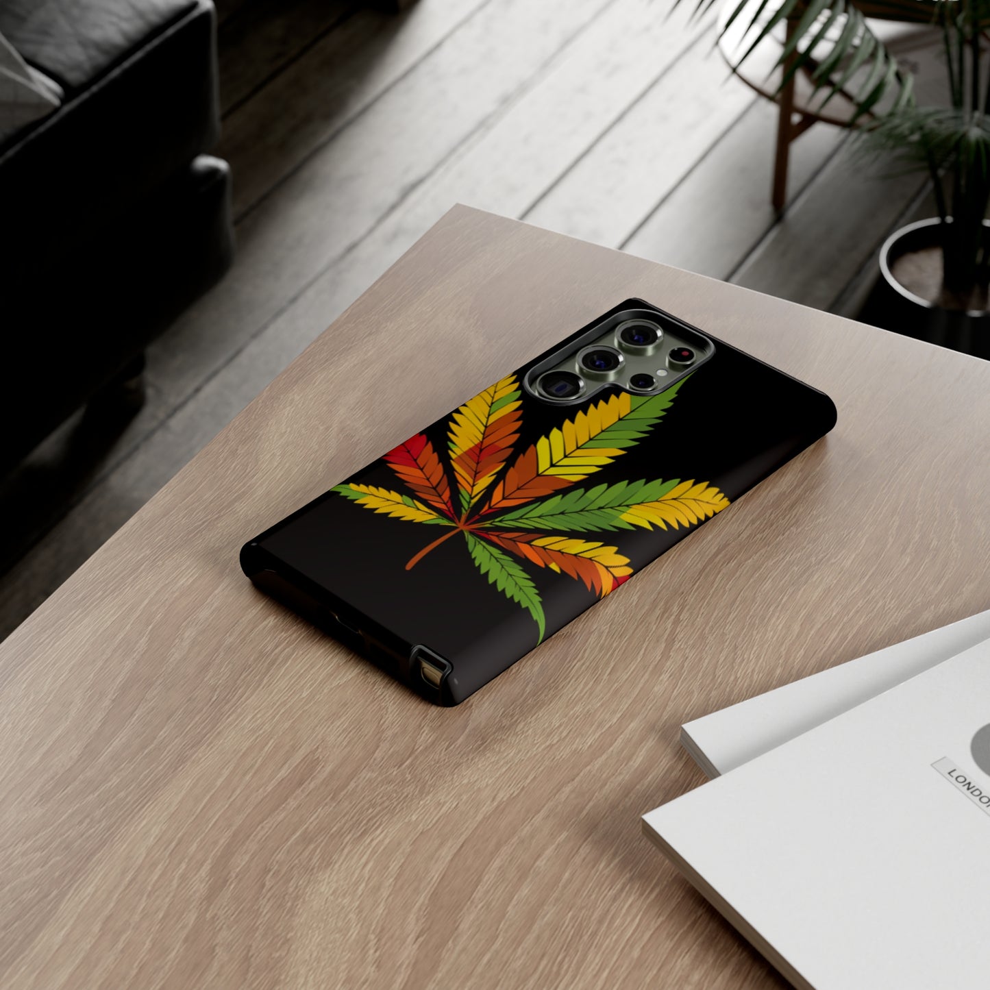 Samsung Galaxy Series (Reggae Leaf) - Phone Case