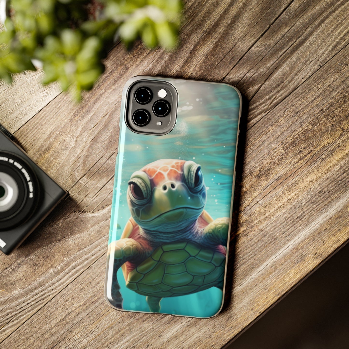 iPhone Series (Turtle In Motion) - Phone Case