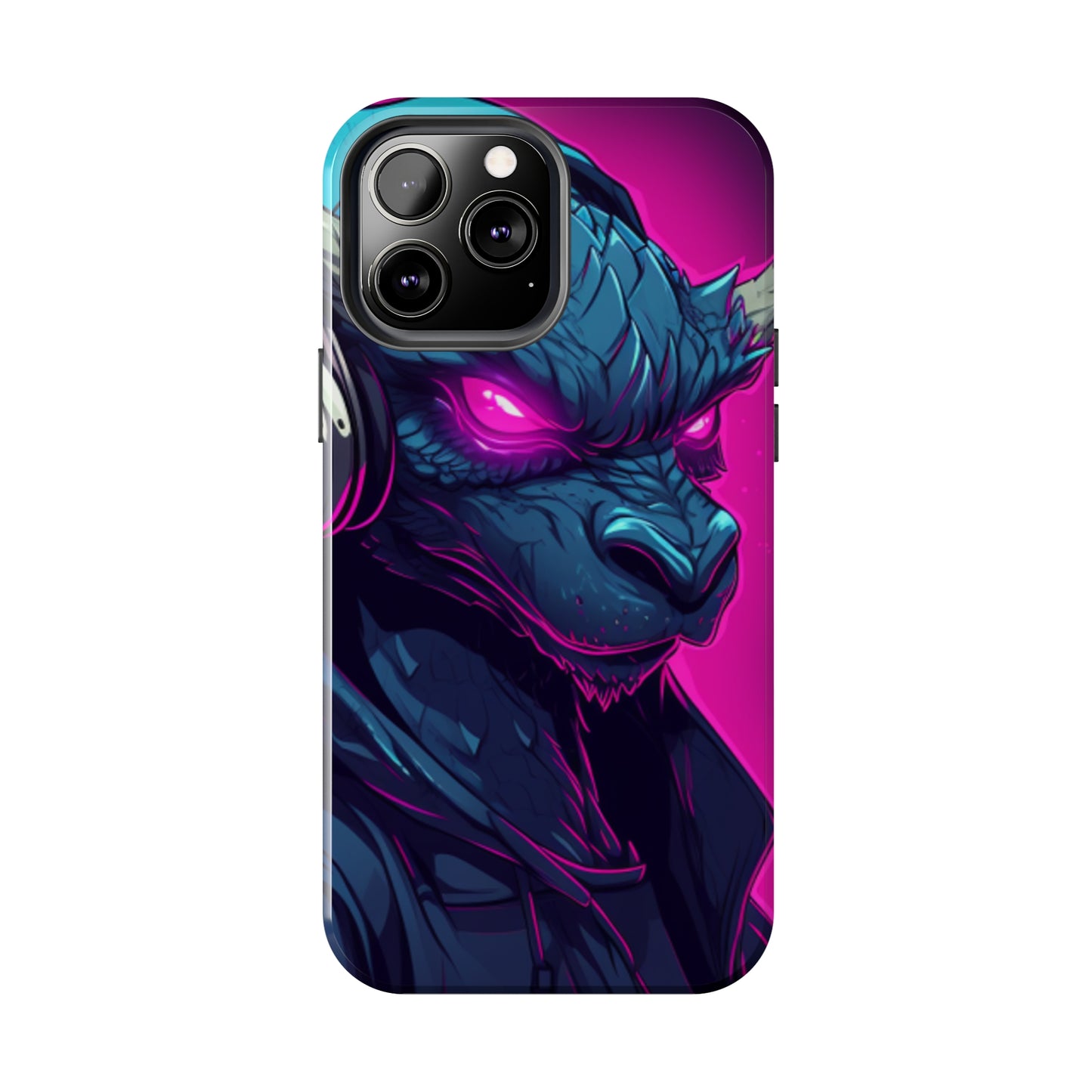 iPhone Series (Synthwave Dragon) - Phone Case